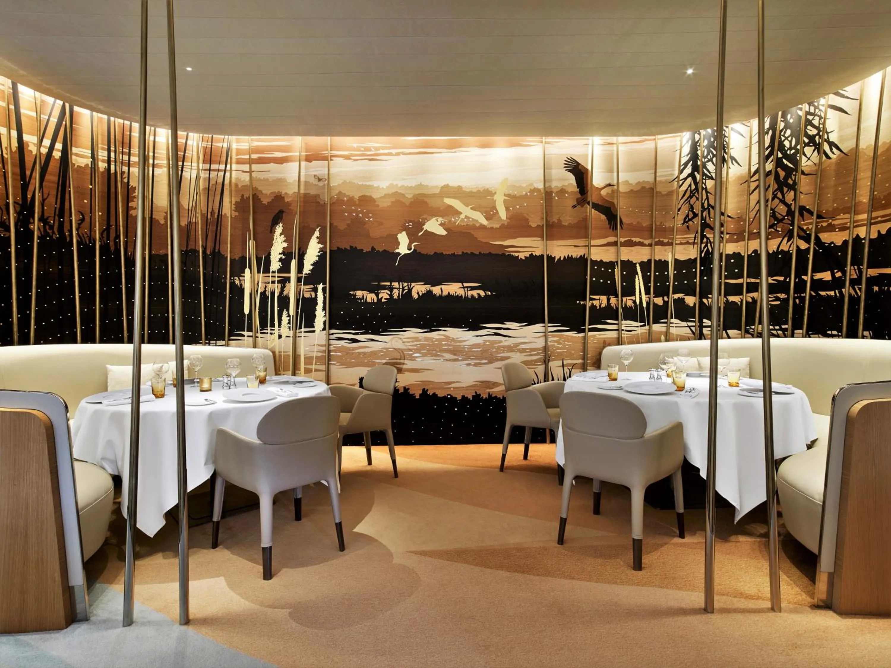 Restaurant/places to eat in Hotel des Berges, Restaurant Gastronomique & Spa