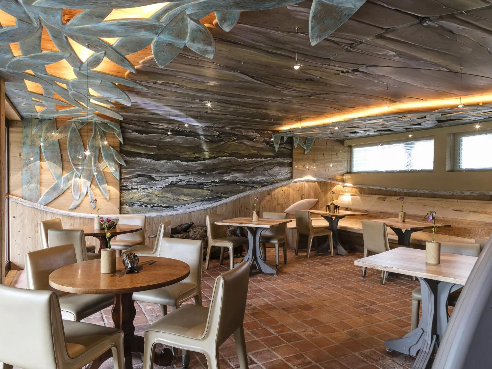 Decorative detail in Hotel des Berges, Restaurant Gastronomique & Spa