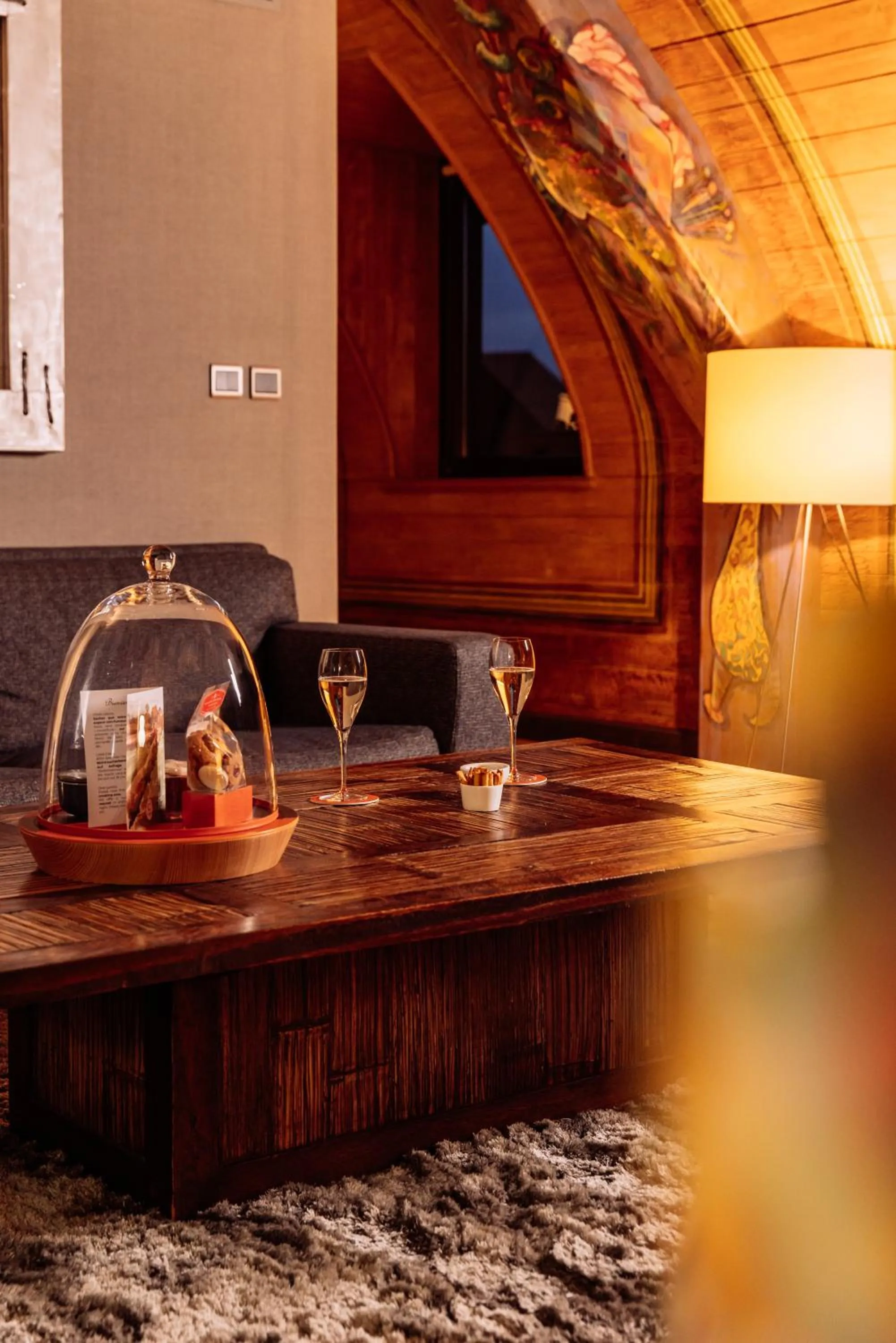 Living room in Hotel des Berges, Restaurant Gastronomique & Spa