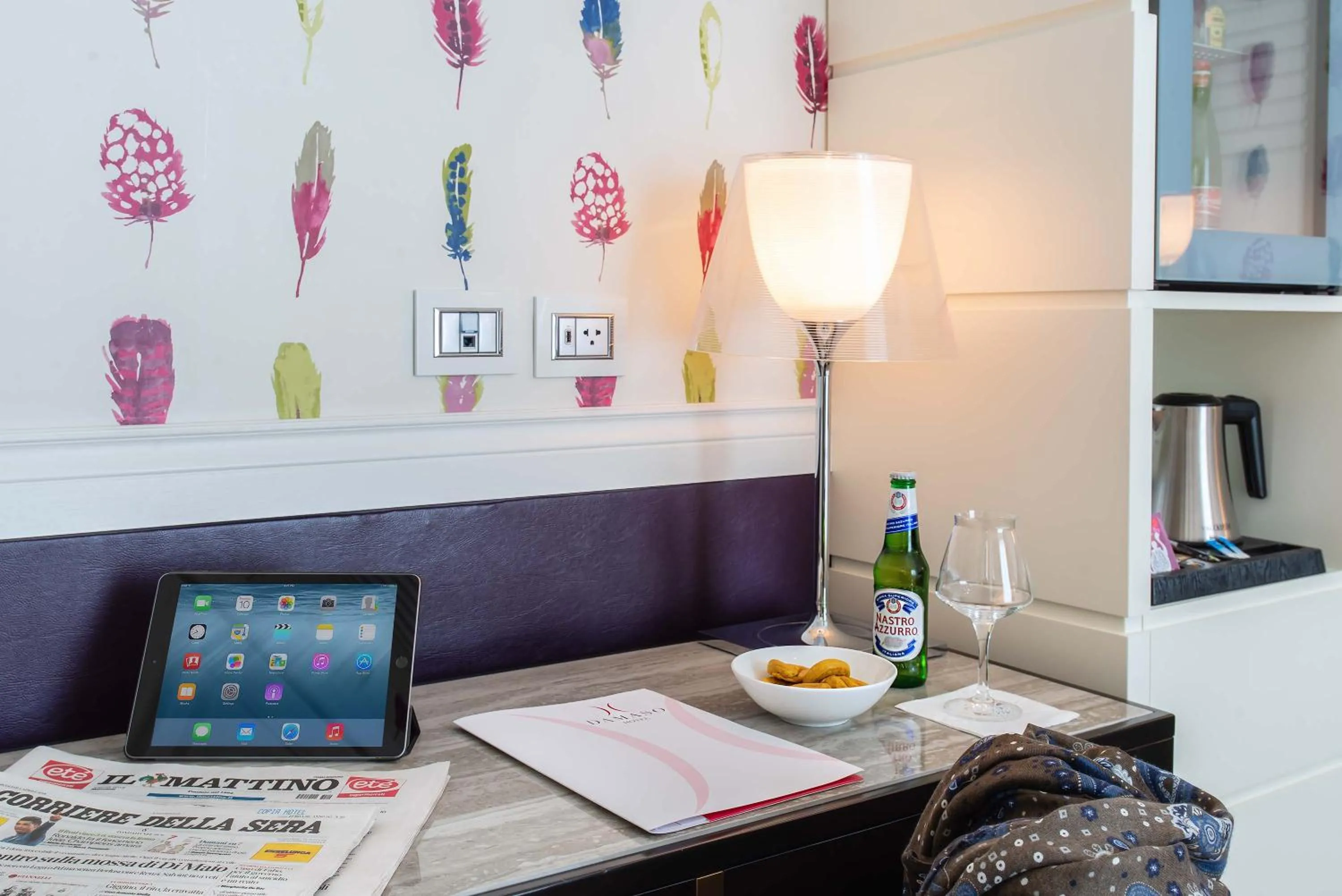 hair dresser in Hotel Damaso