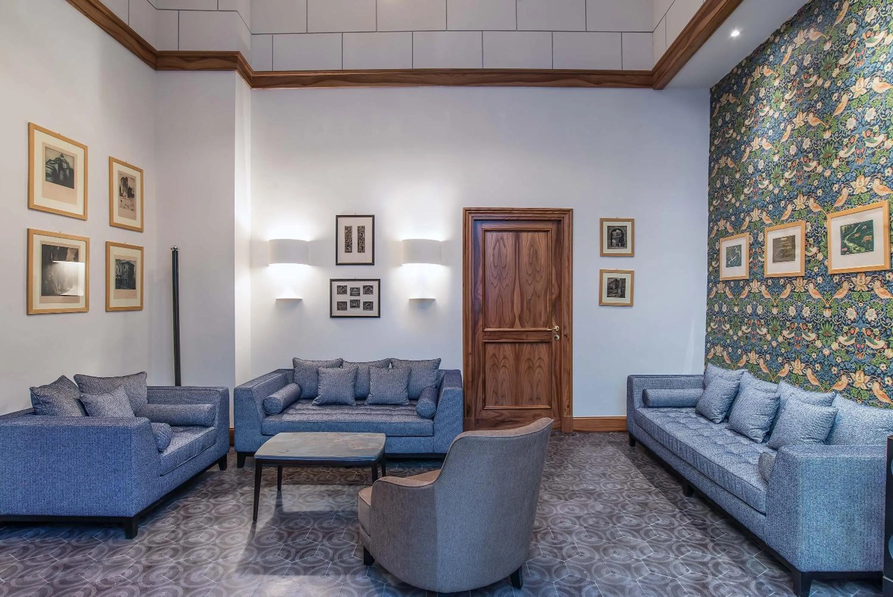 Lobby or reception in Hotel Damaso