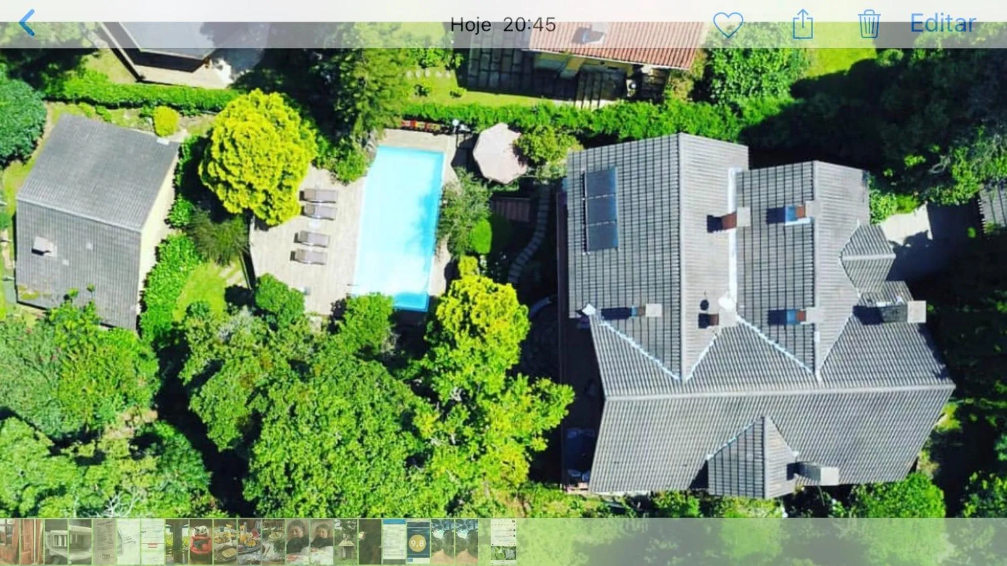 Bird's eye view in Hospedagem Casadalee chalé com piscina privativa aquecida e Apartamento sem piscina