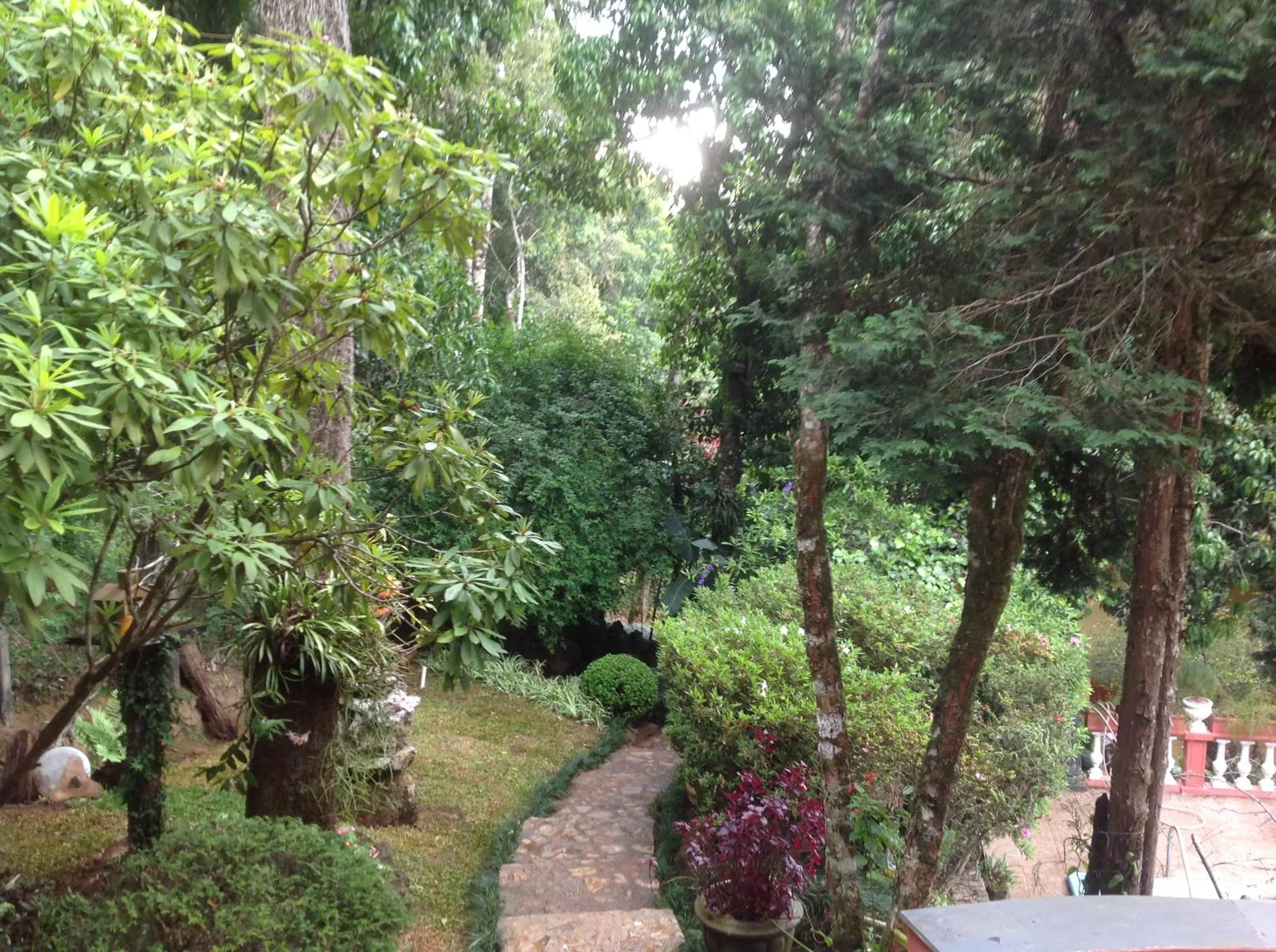 Garden view in Hospedagem Casadalee chalé com piscina privativa aquecida e Apartamento sem piscina