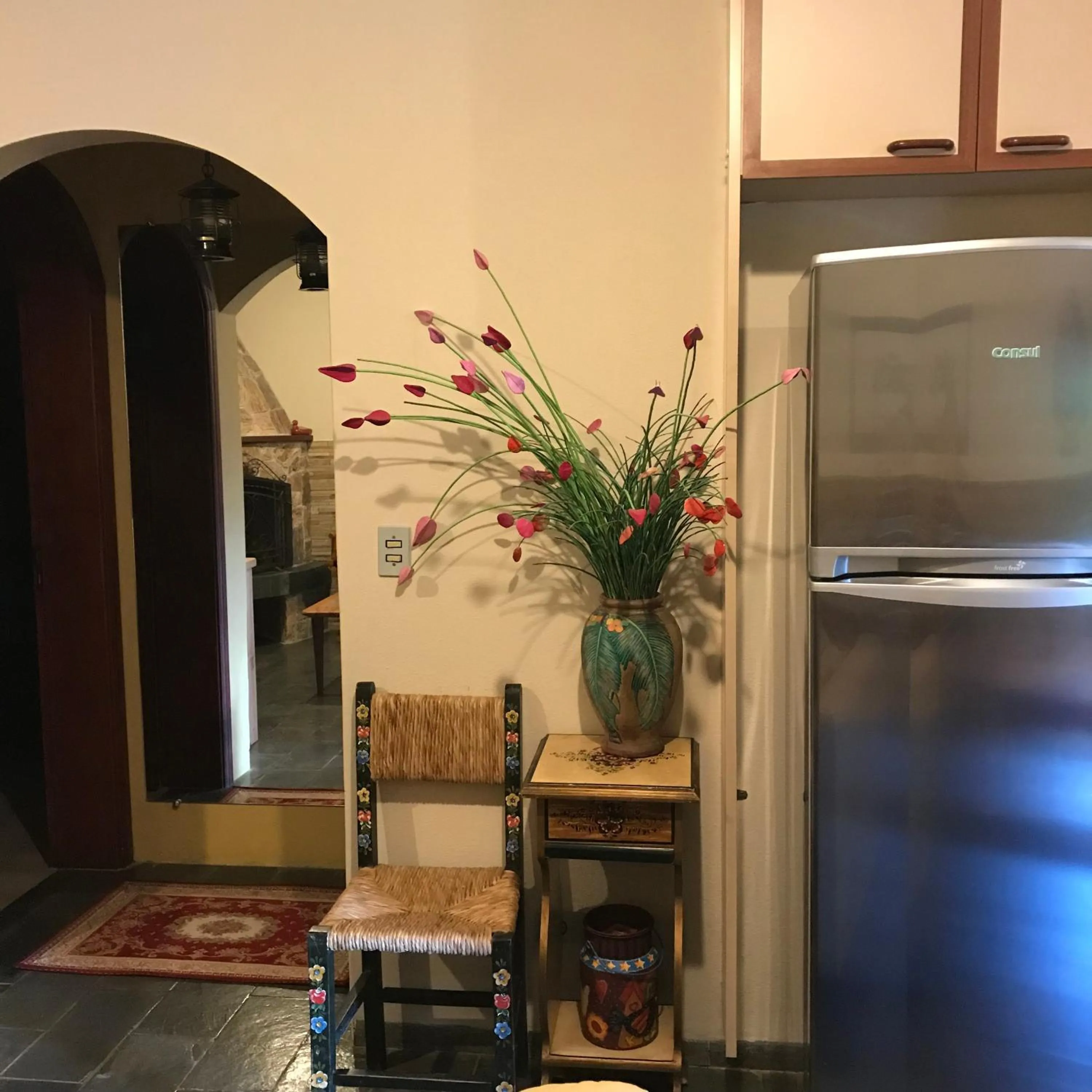 Decorative detail in Hospedagem Casadalee chalé com piscina privativa aquecida e Apartamento sem piscina