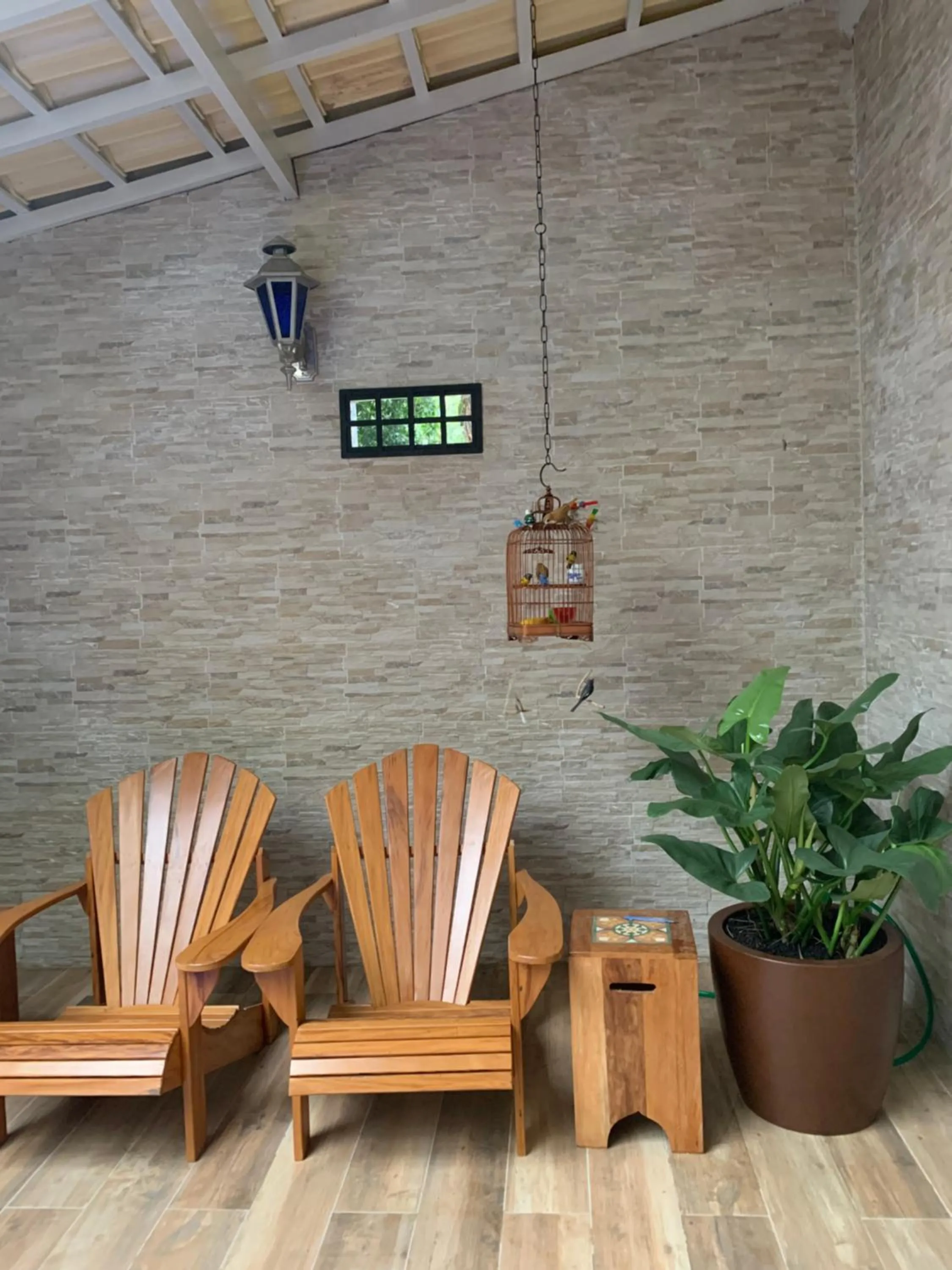 Seating area in Hospedagem Casadalee chalé com piscina privativa aquecida e Apartamento sem piscina