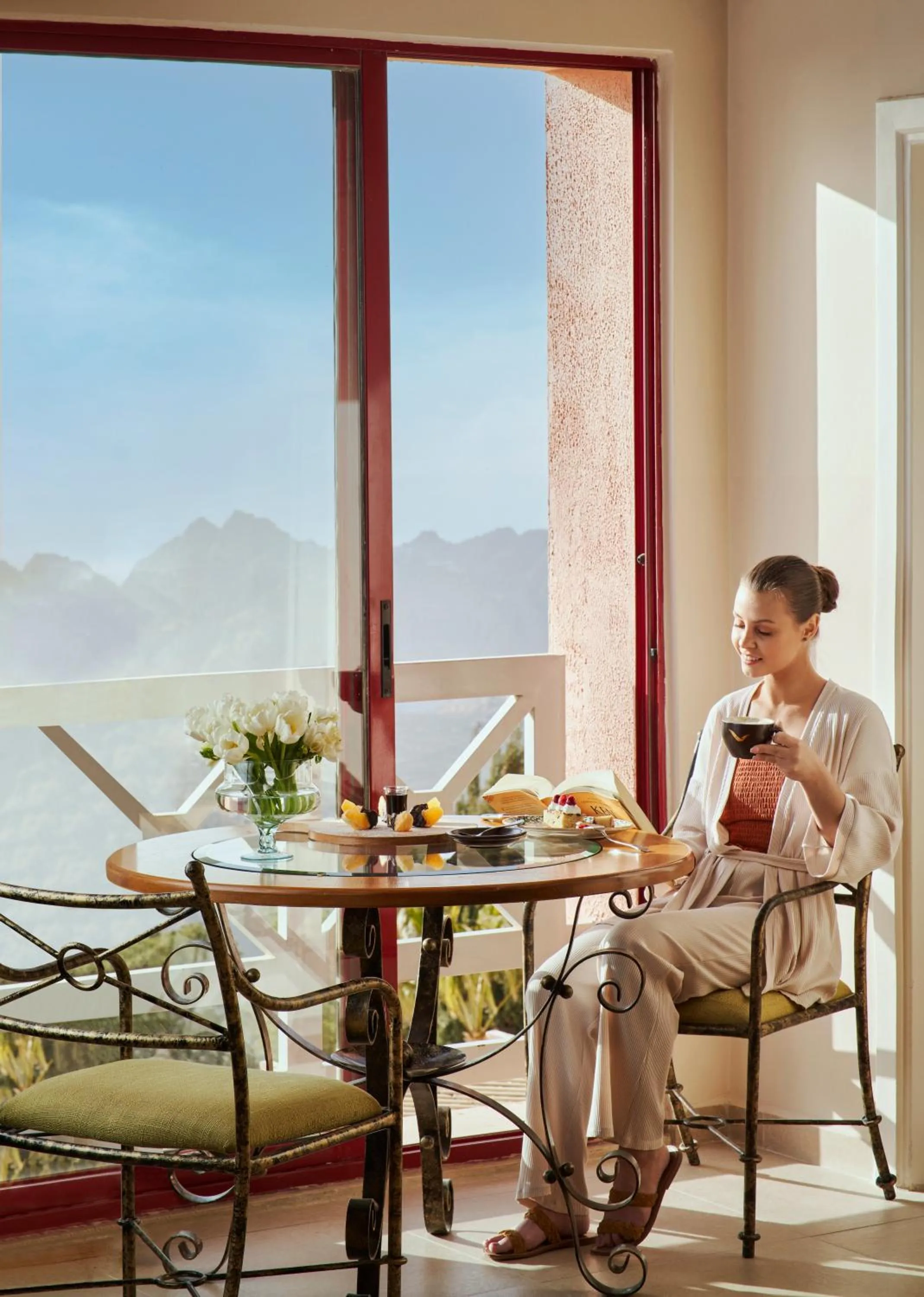 Mountain view in Grand Mercure Petra