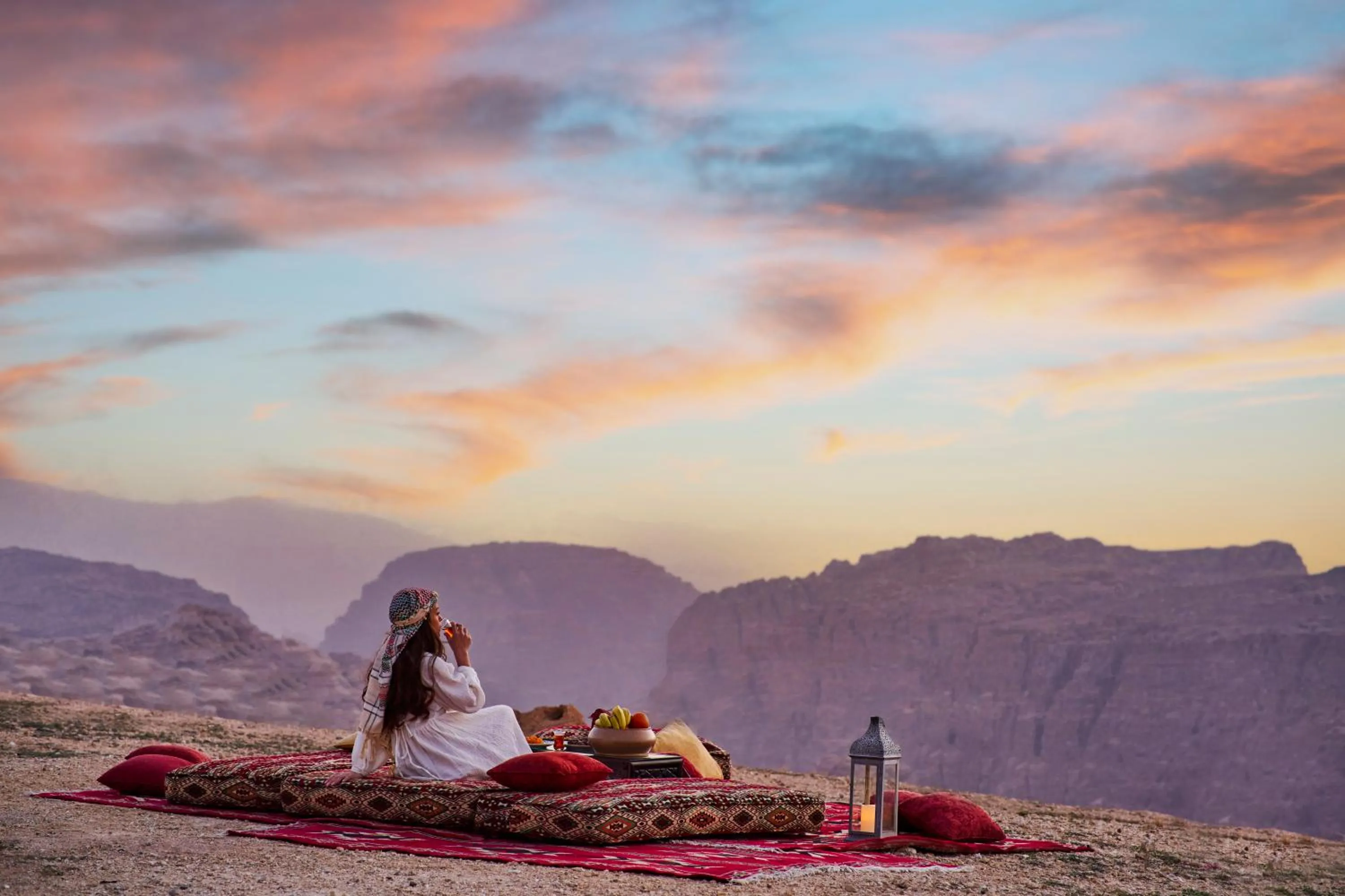 Sunset in Grand Mercure Petra