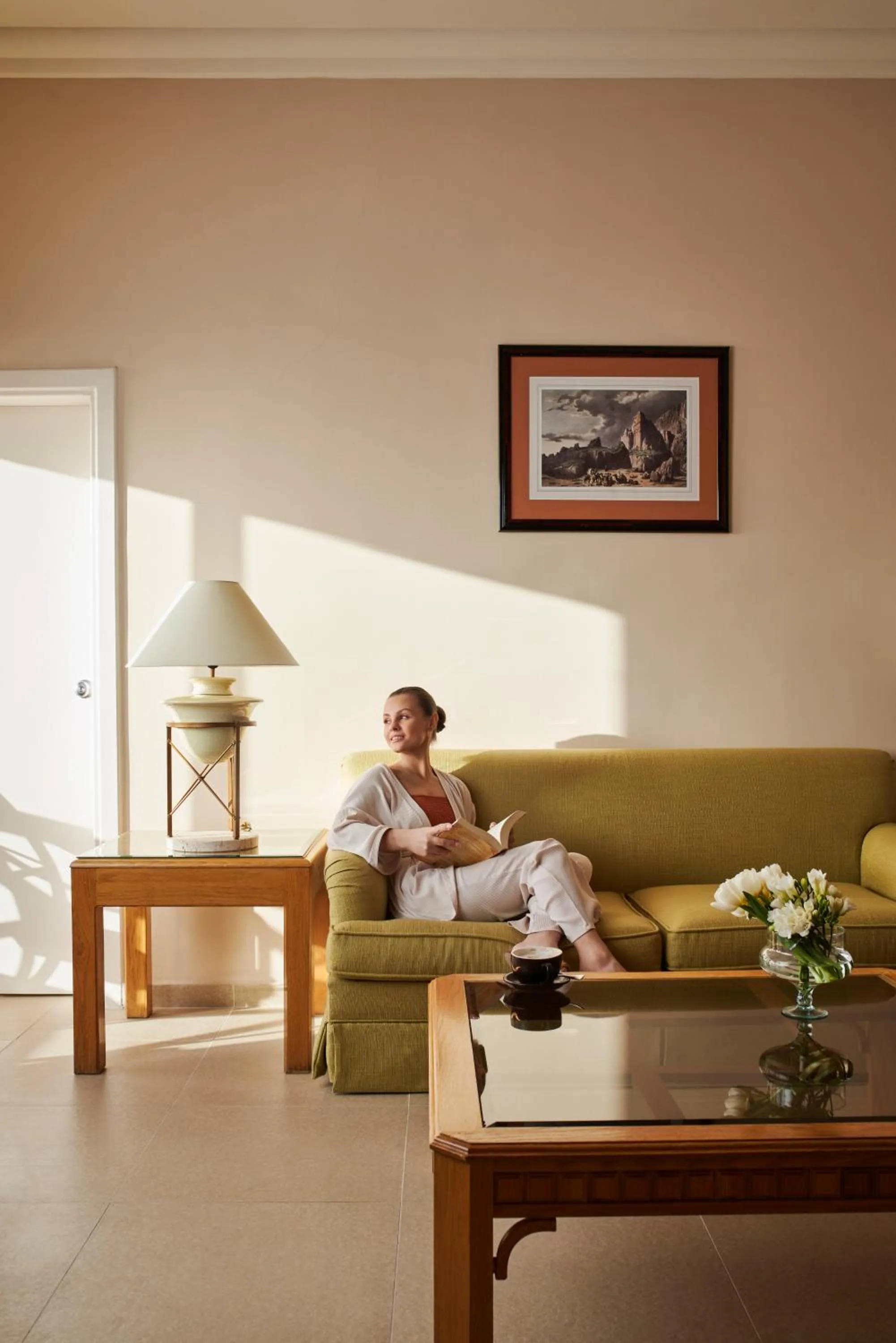 Living room in Grand Mercure Petra