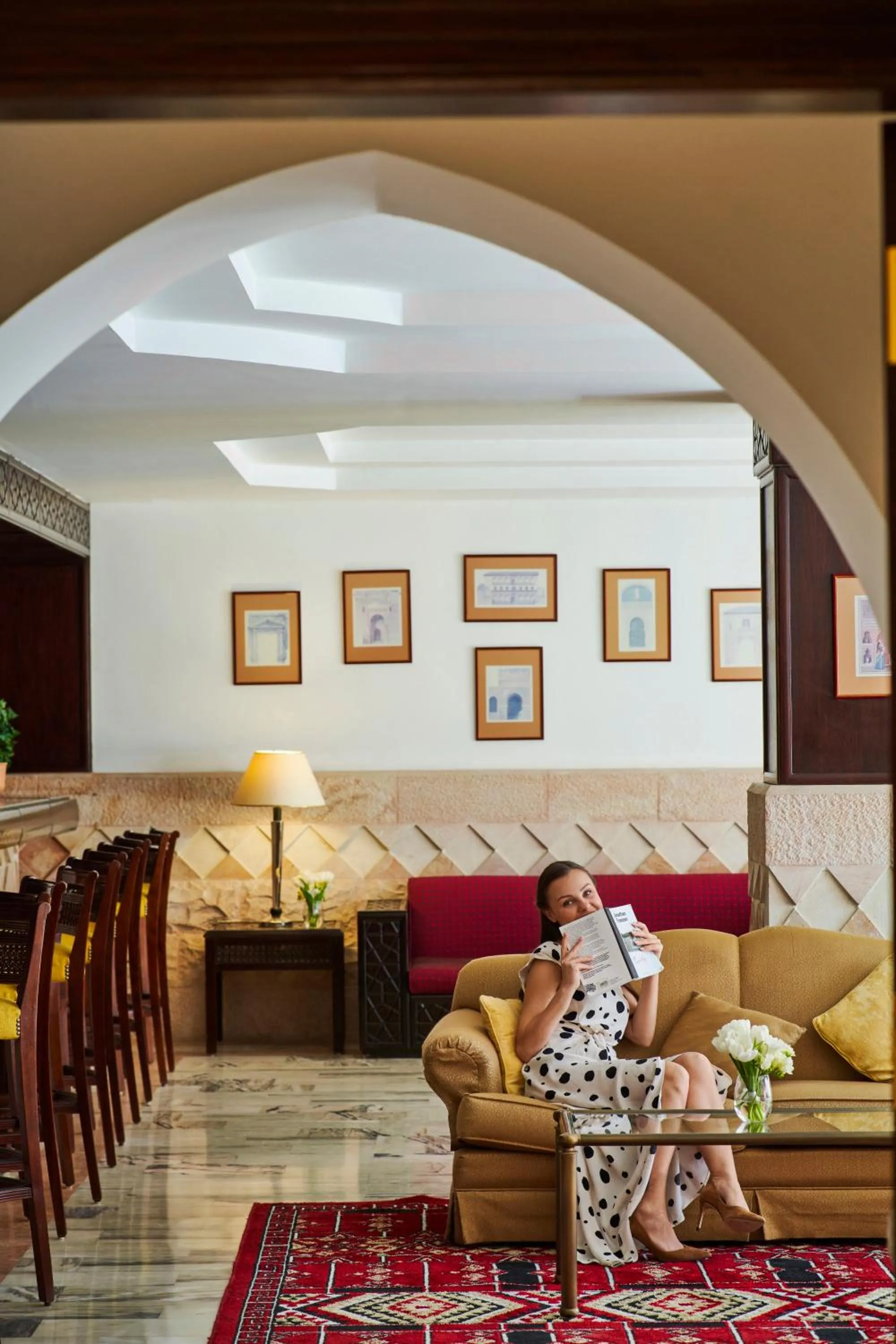 Lounge or bar in Grand Mercure Petra