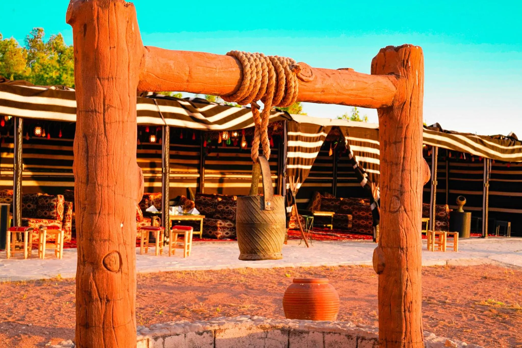 Patio in Grand Mercure Petra