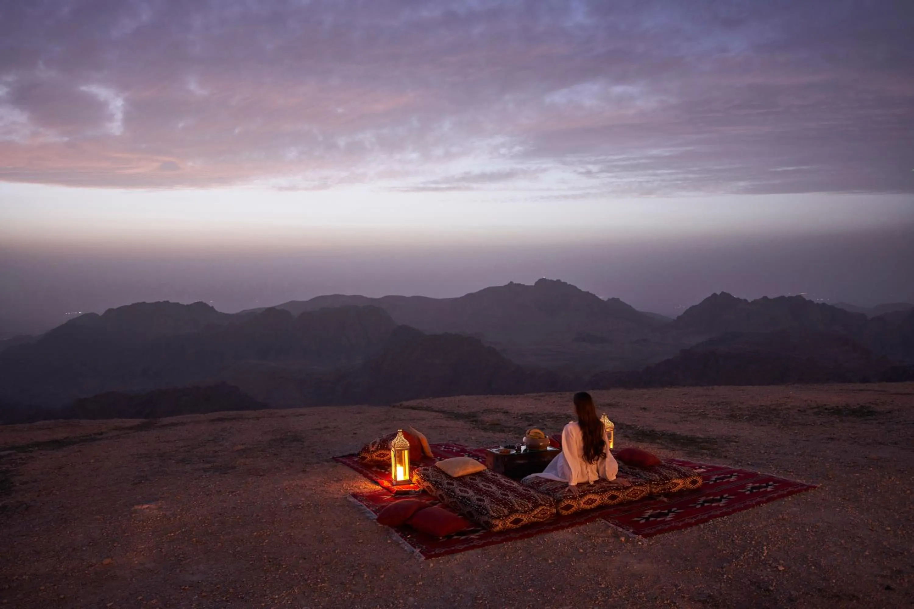 Sunset in Grand Mercure Petra