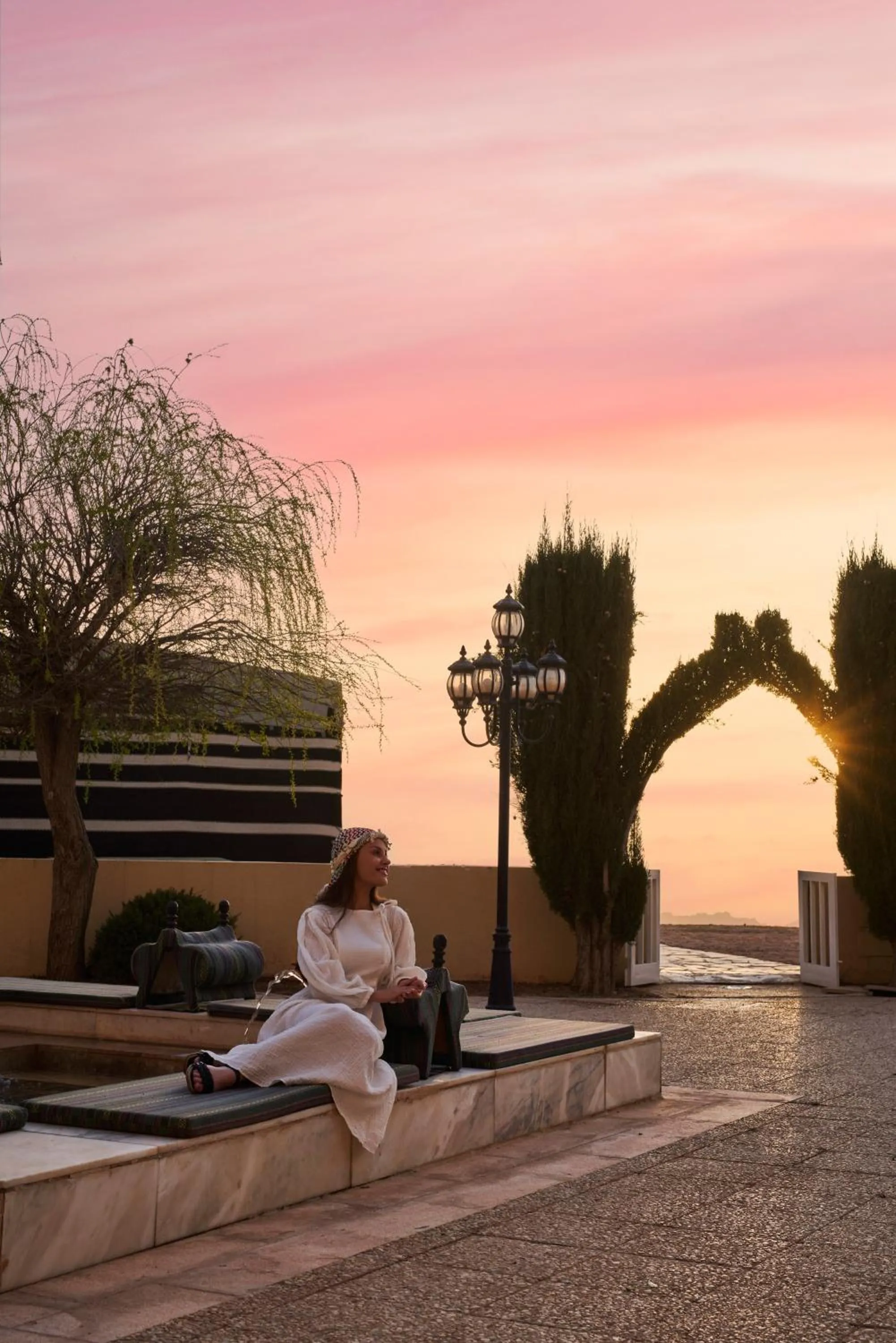 Sunset in Grand Mercure Petra