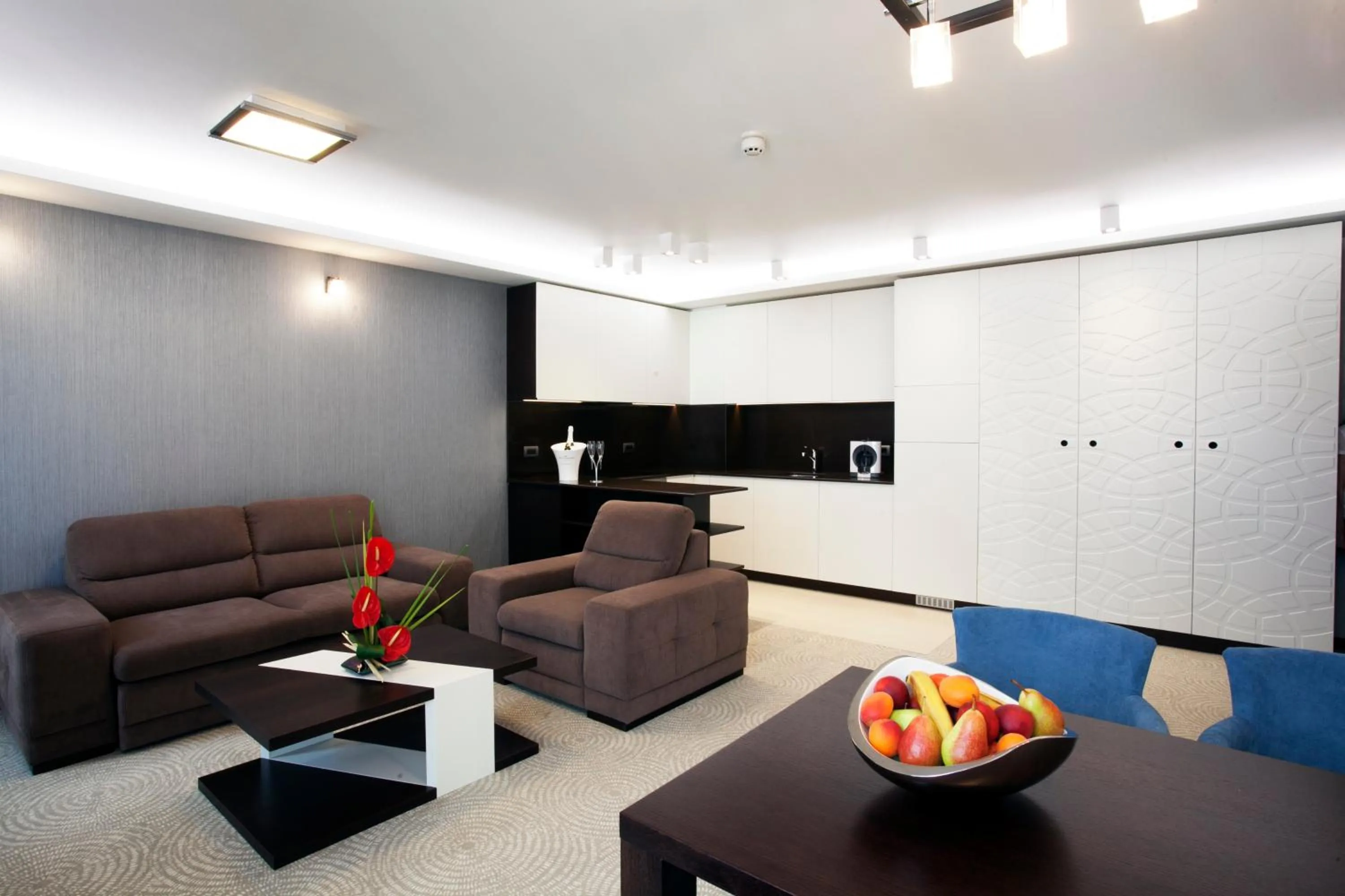 Kitchen or kitchenette in VIKO Boutique Apart Hotel