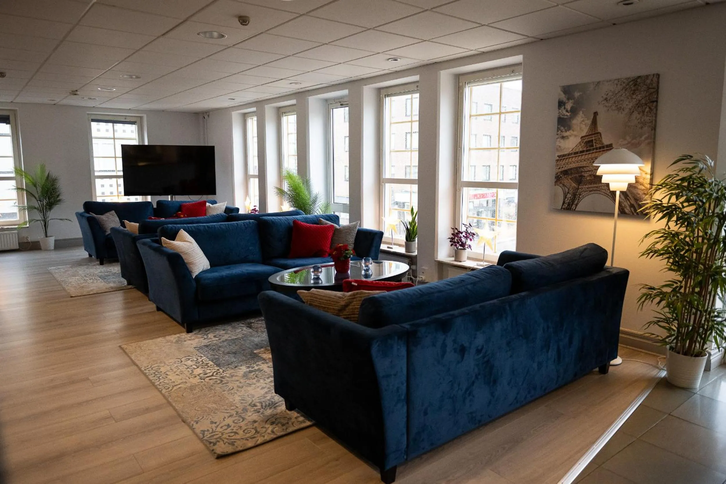 Lobby or reception in Hotel Stensson