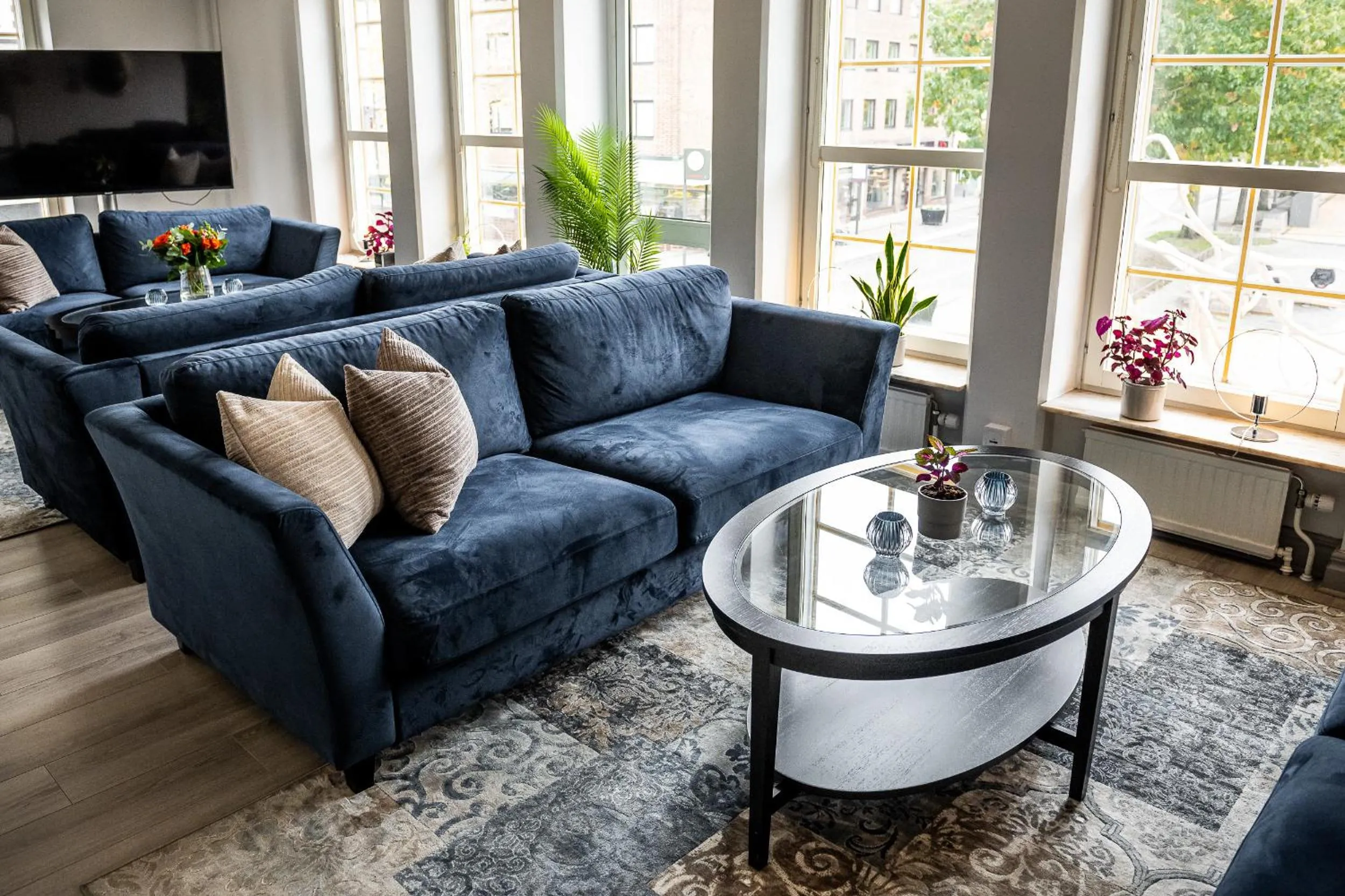 Lobby or reception in Hotel Stensson