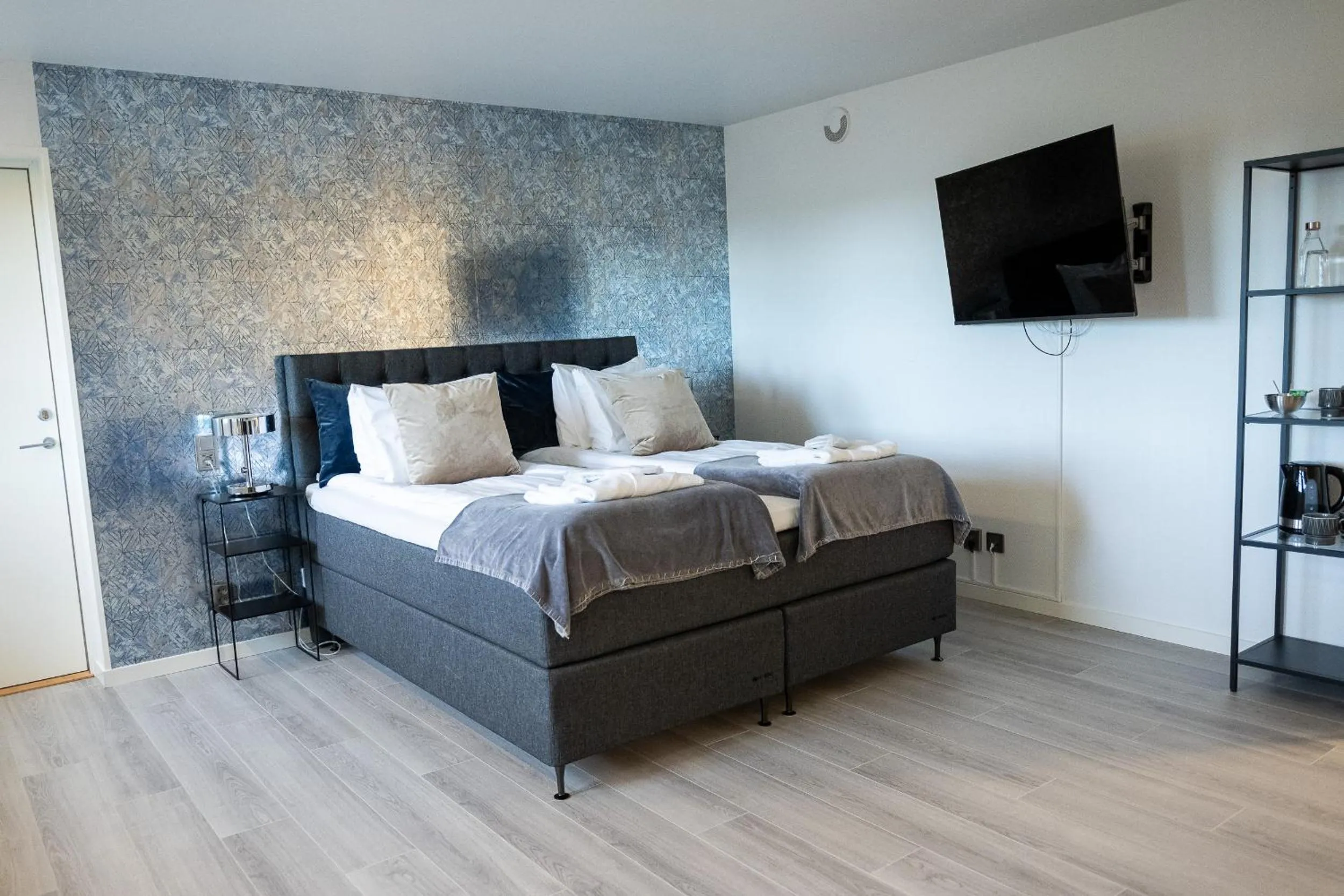 Bedroom, Bed in Hotel Stensson