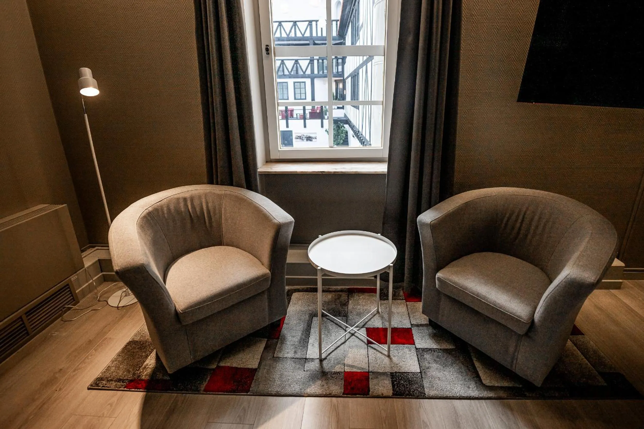 Seating area in Hotel Stensson
