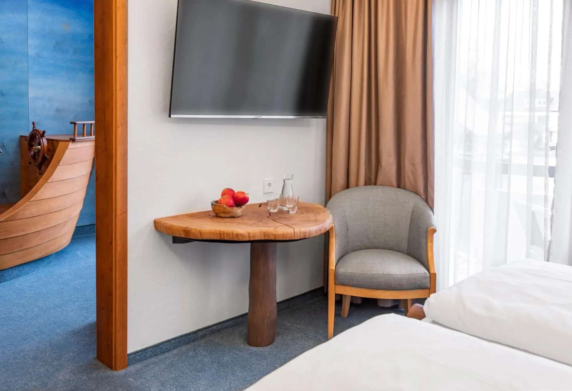 Bed in Landgasthof Paradies