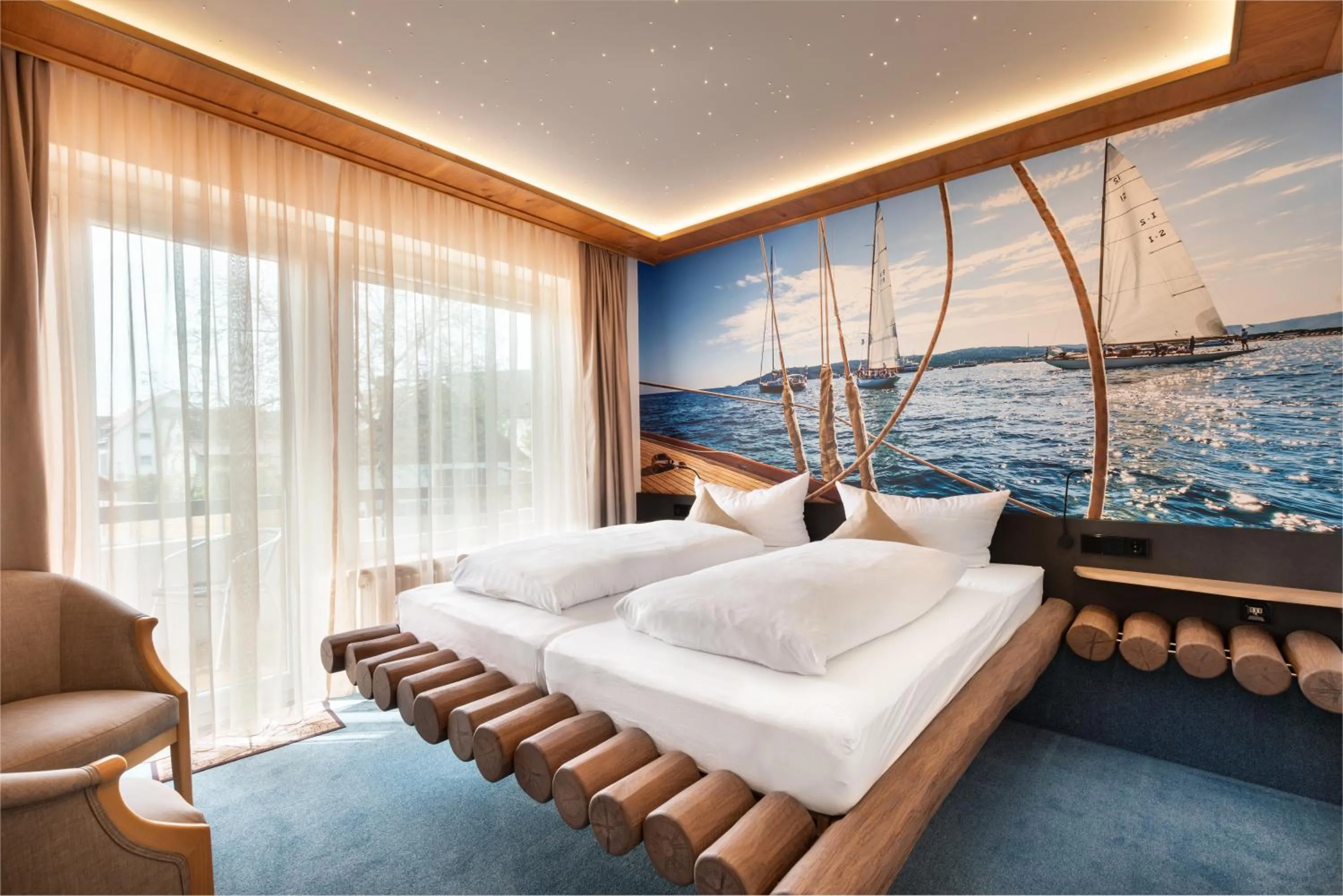 Bed in Landgasthof Paradies