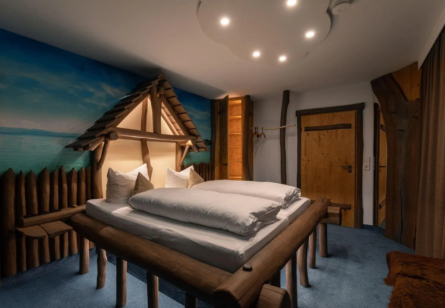 Bed in Landgasthof Paradies