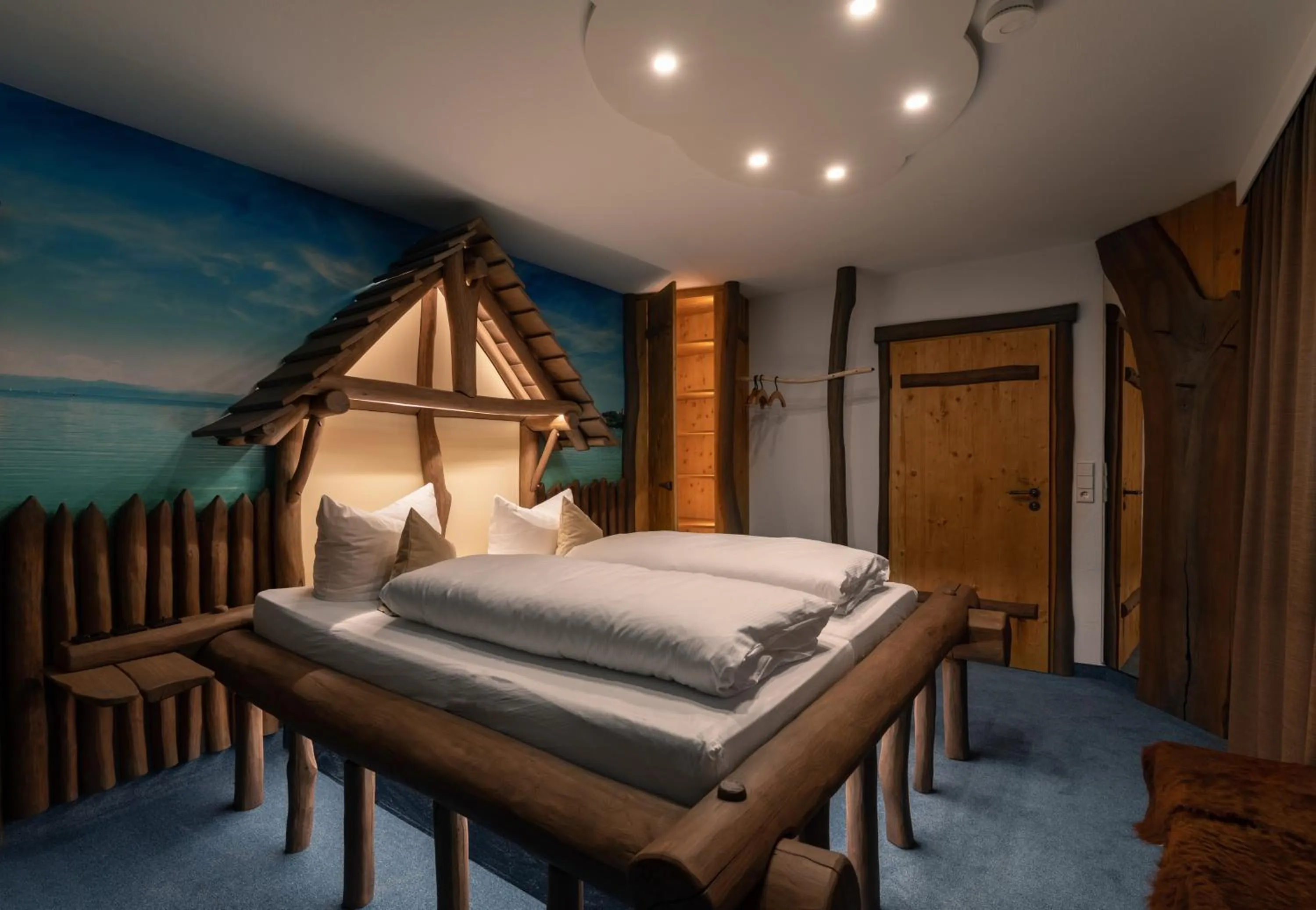 Bed in Landgasthof Paradies