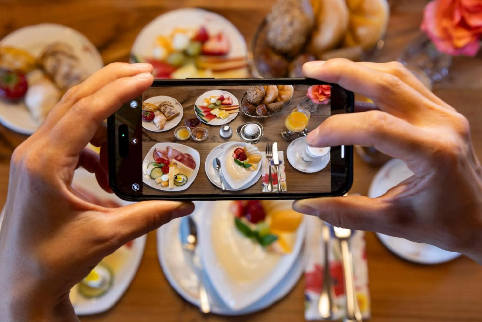 Breakfast in Landgasthof Paradies
