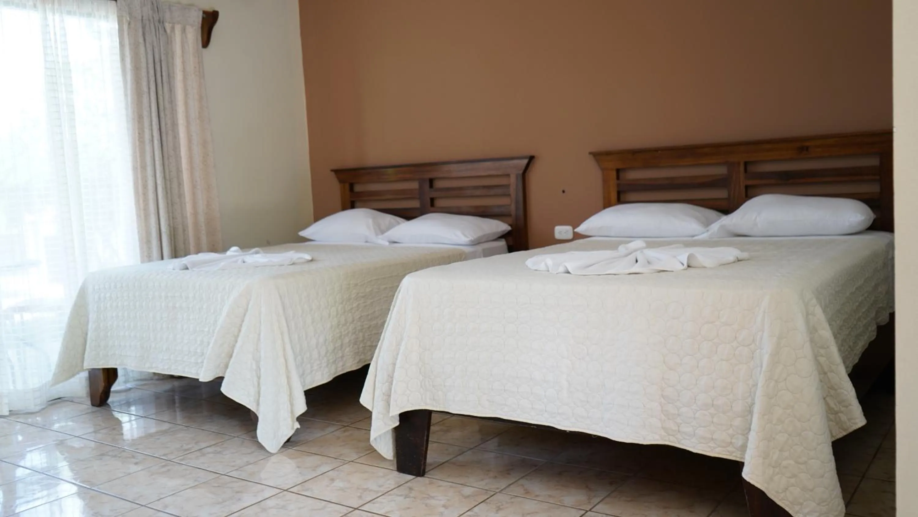 Bed in Hotel Pacuare