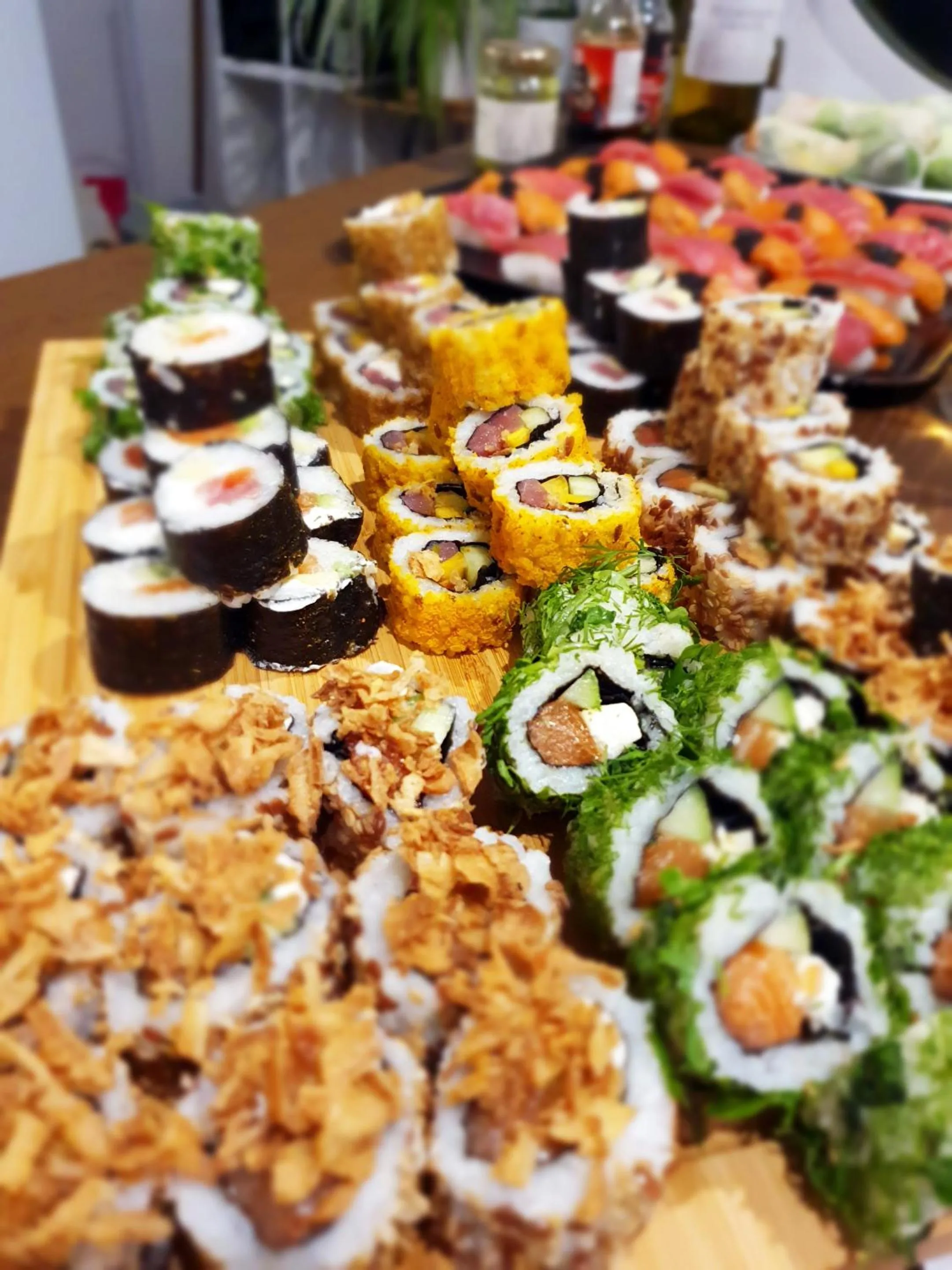 Food and drinks in La Maison Bisca