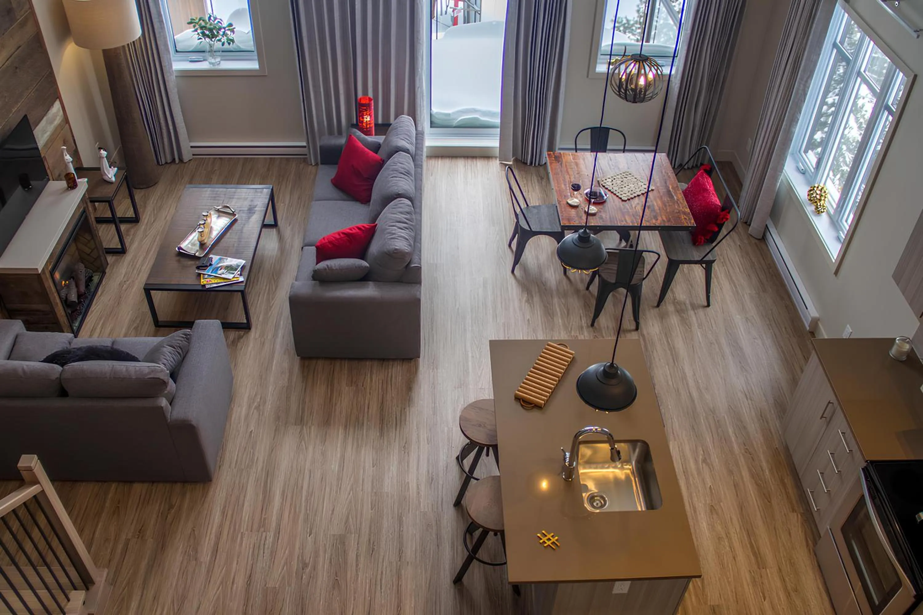 Living room in Le Viking Resort