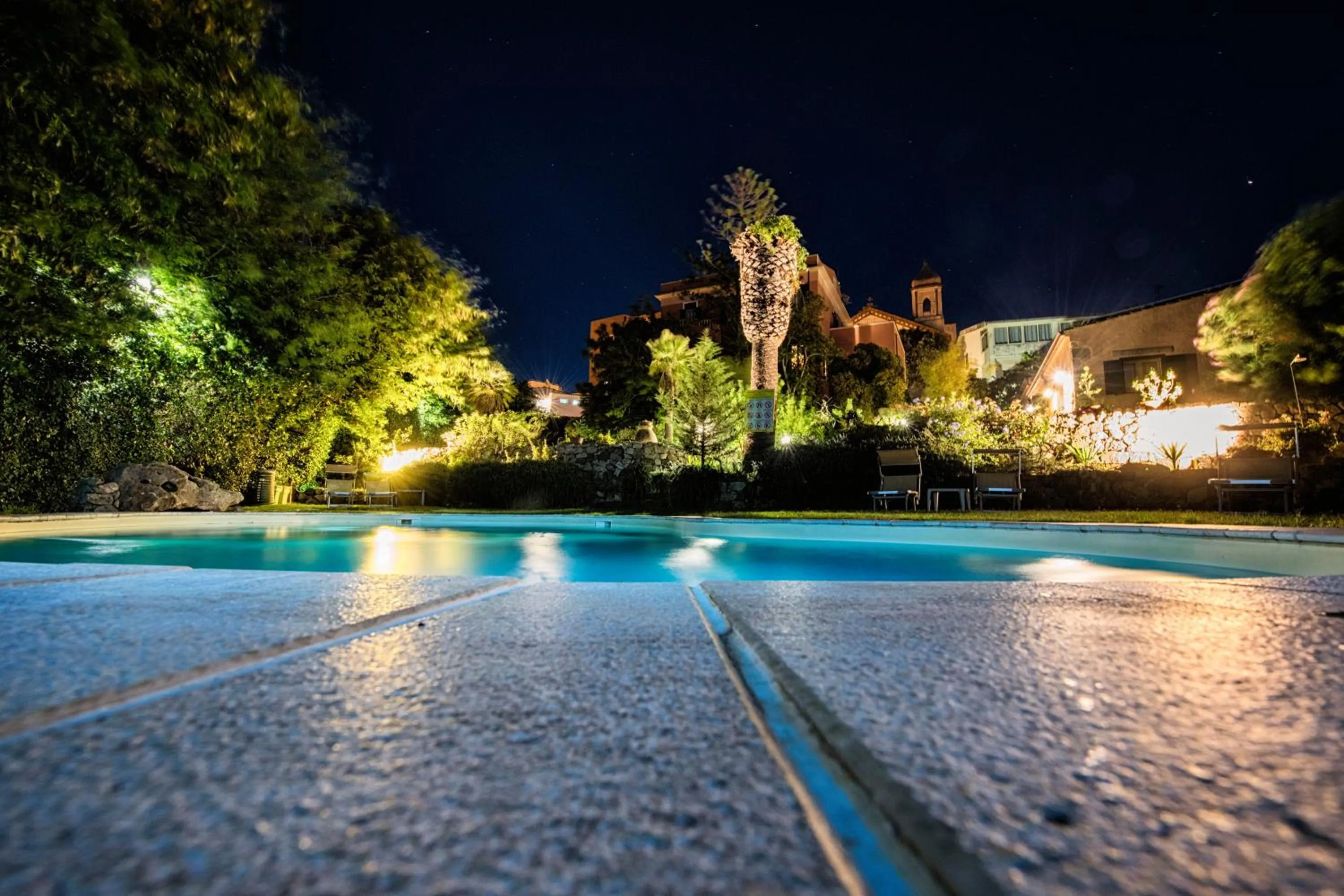 Pool view in Hotel Villa Gli Asfodeli