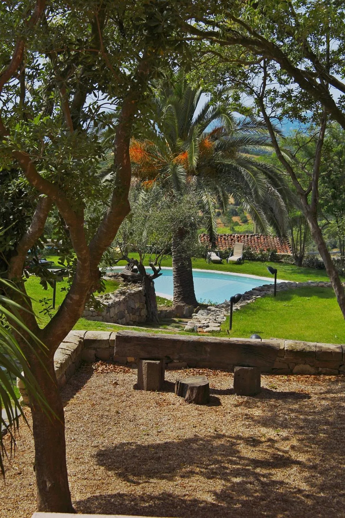 Garden in Hotel Villa Gli Asfodeli