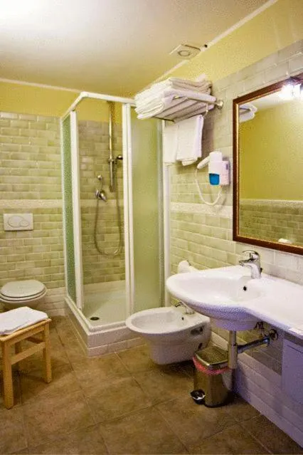 Shower in Hotel Villa Gli Asfodeli