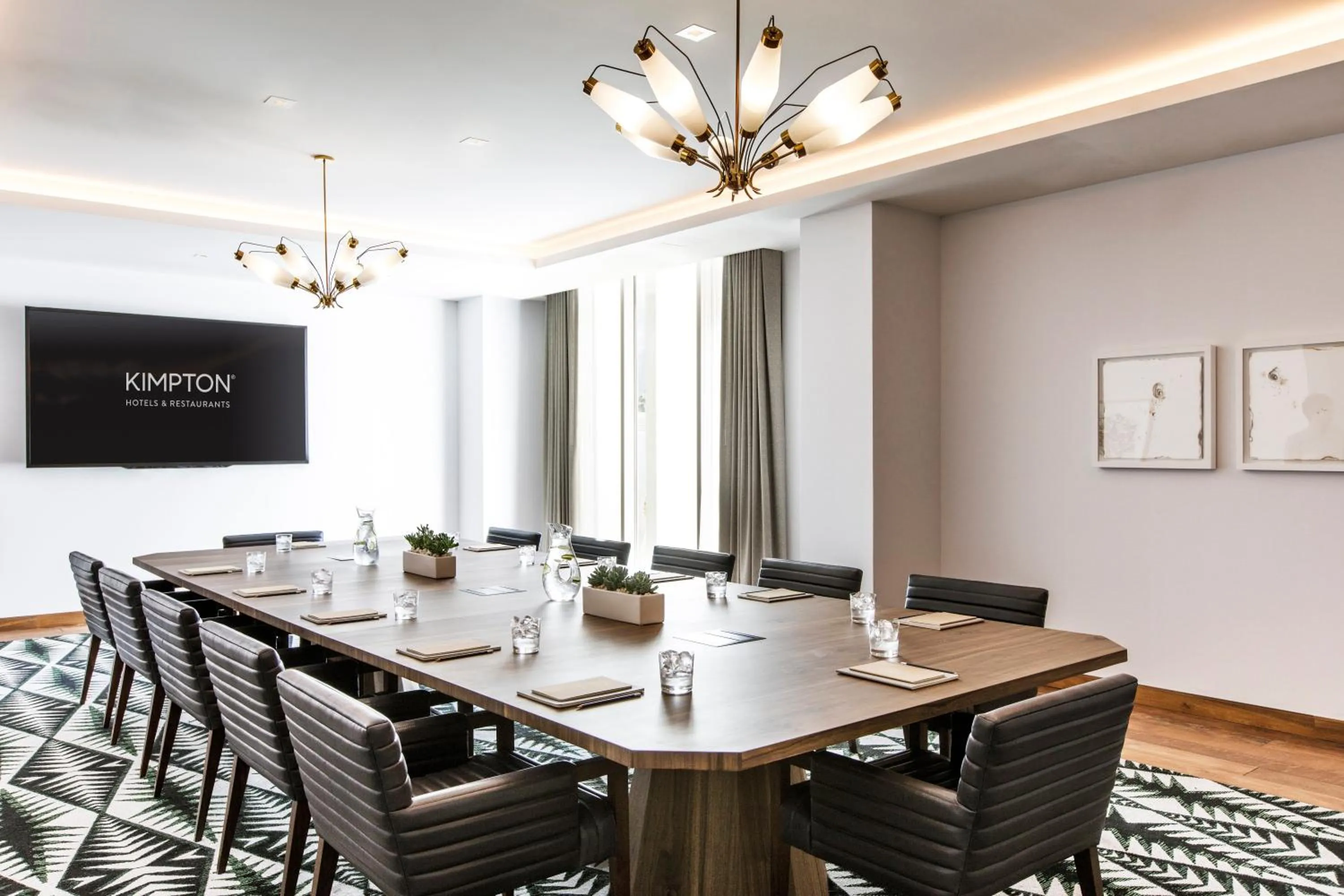 Meeting/conference room in Kimpton Rowan Palm Springs Hotel by IHG