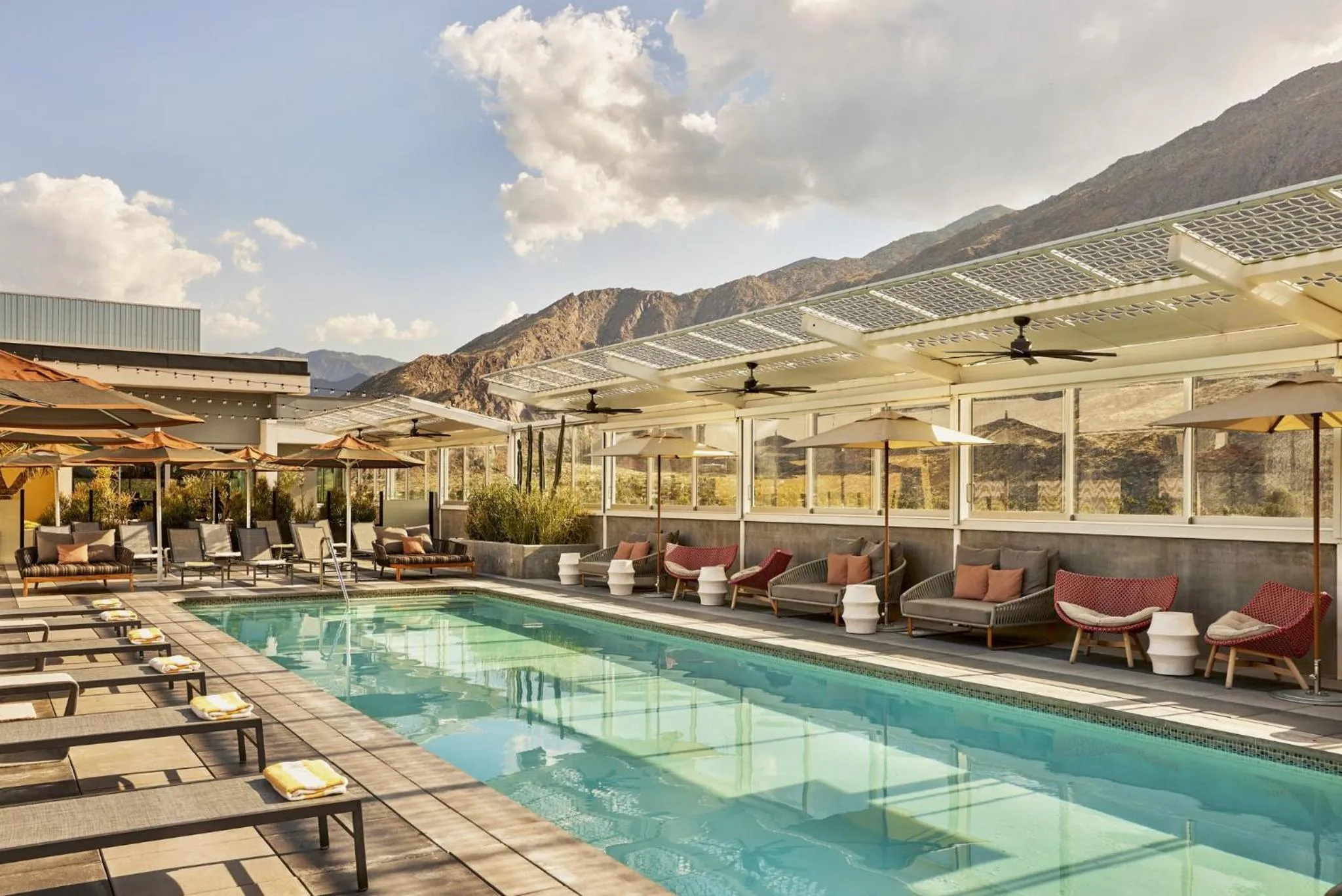 Property building in Kimpton Rowan Palm Springs Hotel by IHG