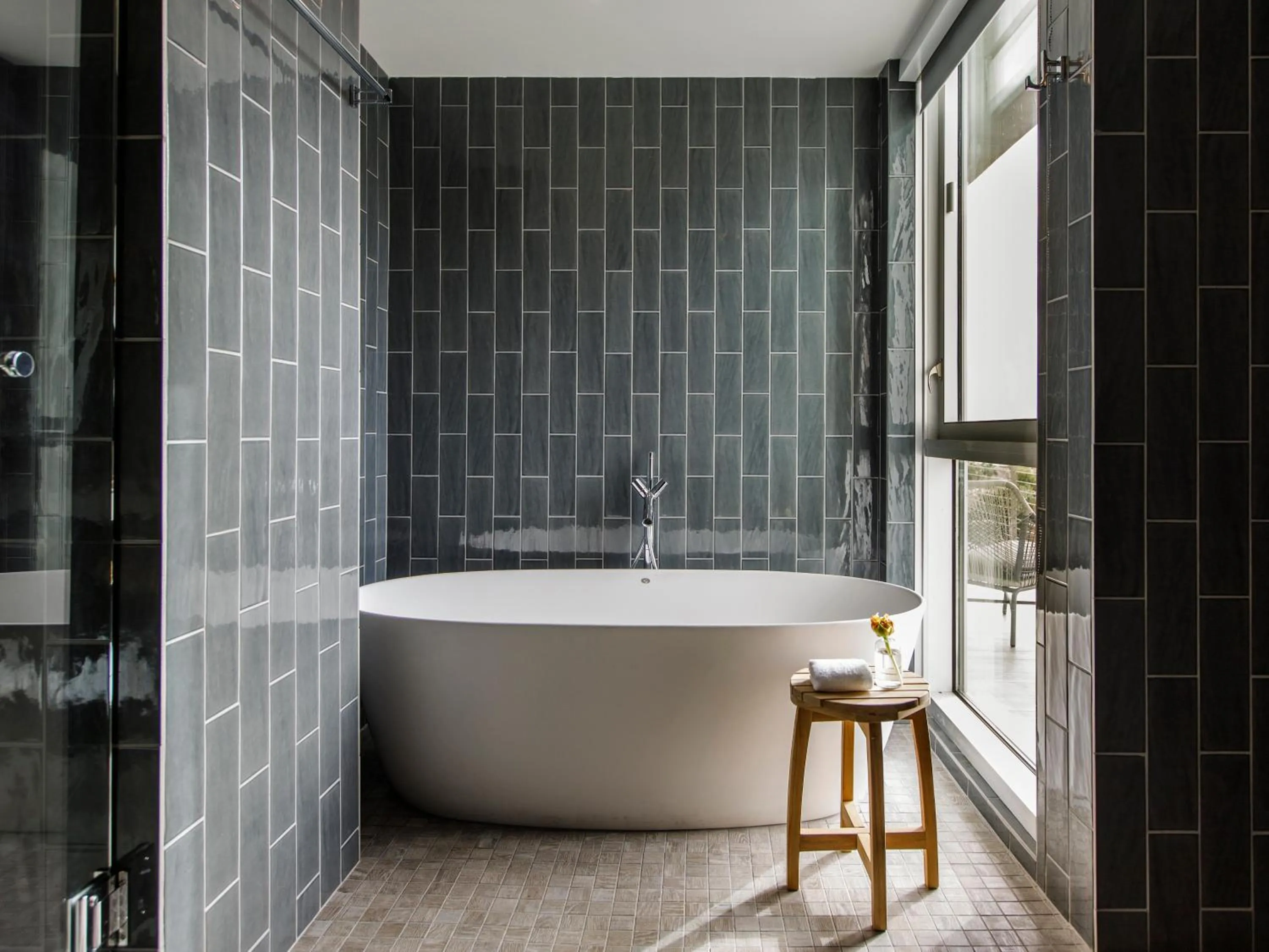 Bathroom in Kimpton Rowan Palm Springs Hotel by IHG