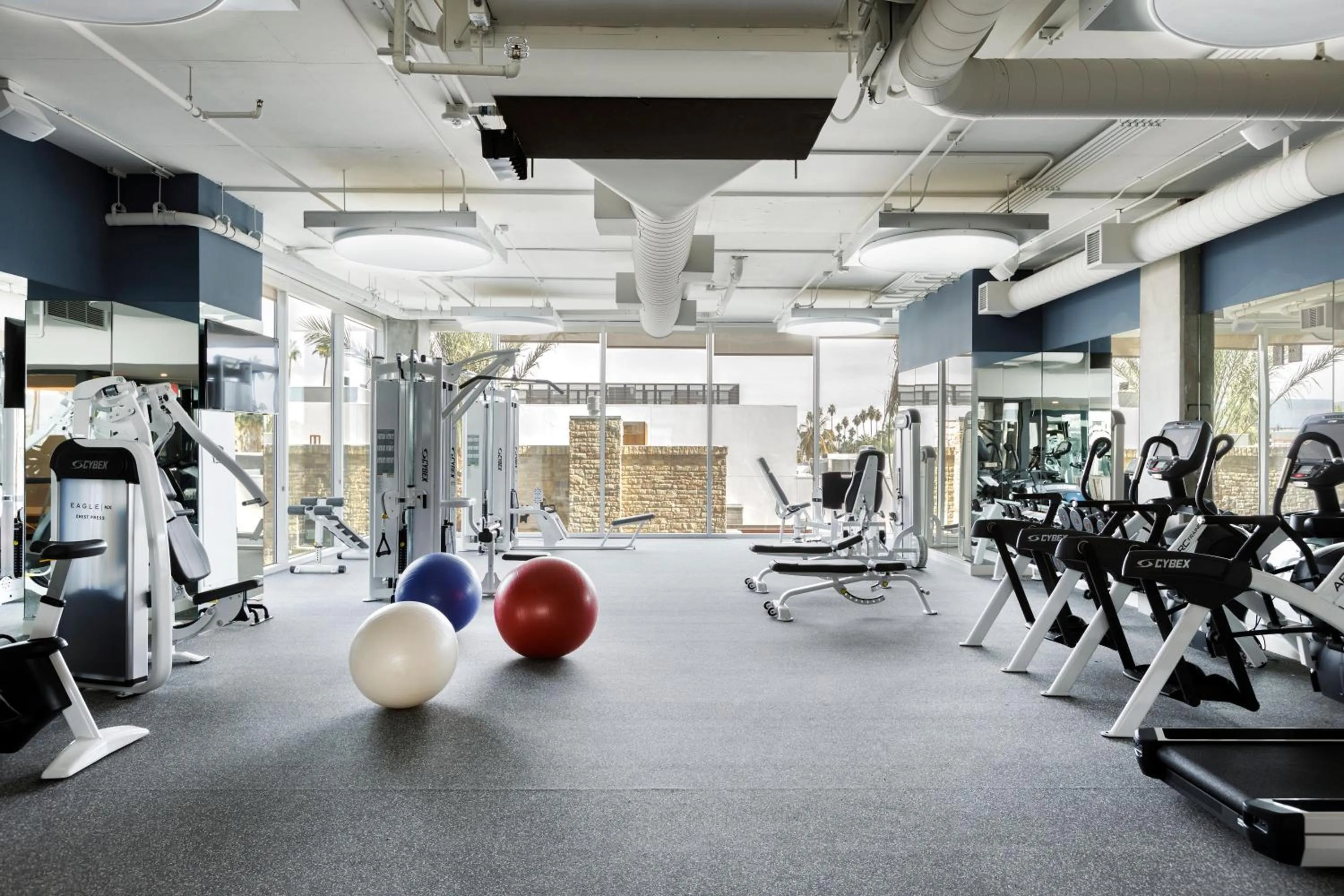 Fitness centre/facilities in Kimpton Rowan Palm Springs Hotel by IHG