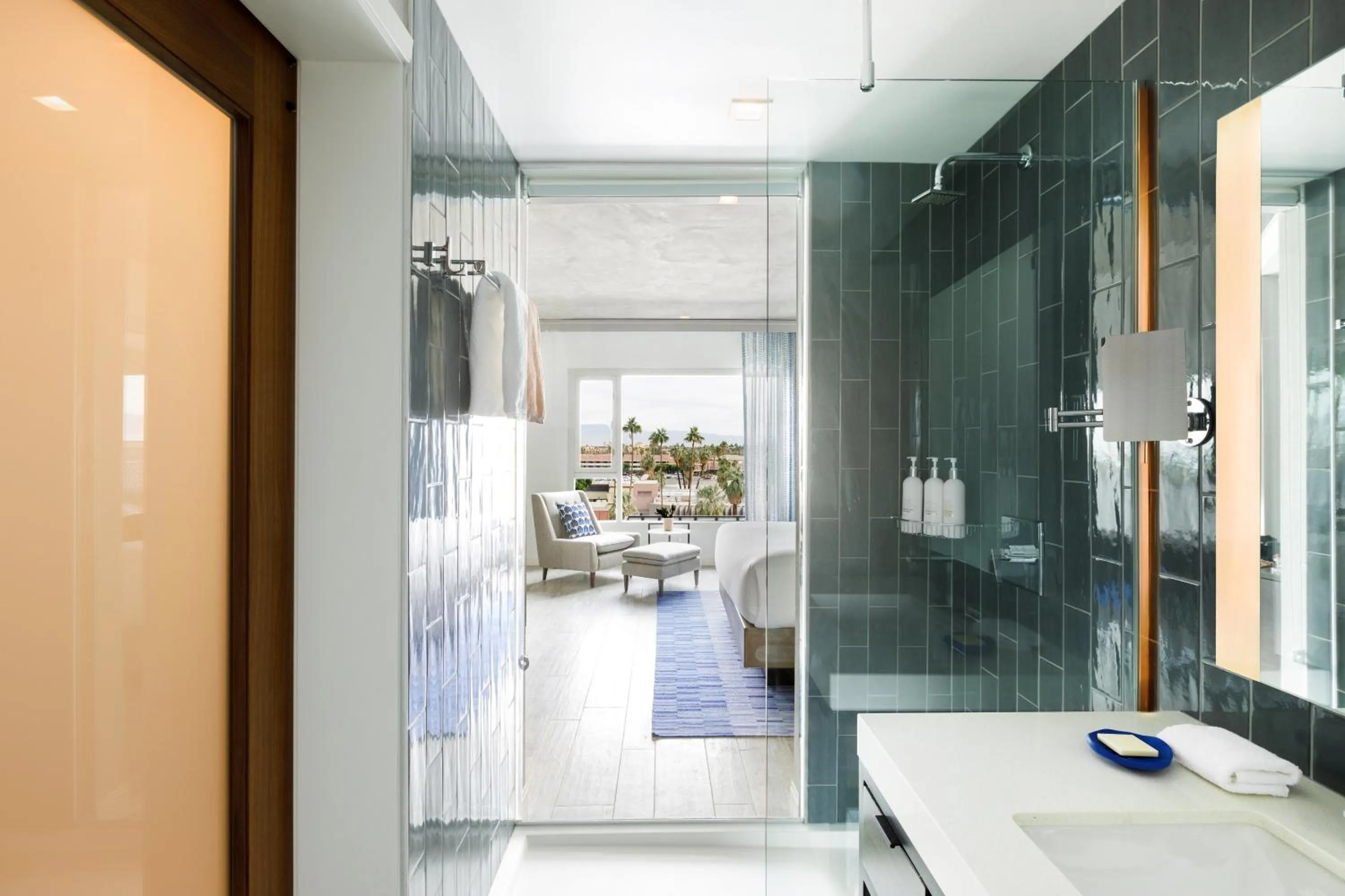 Bathroom in Kimpton Rowan Palm Springs Hotel by IHG