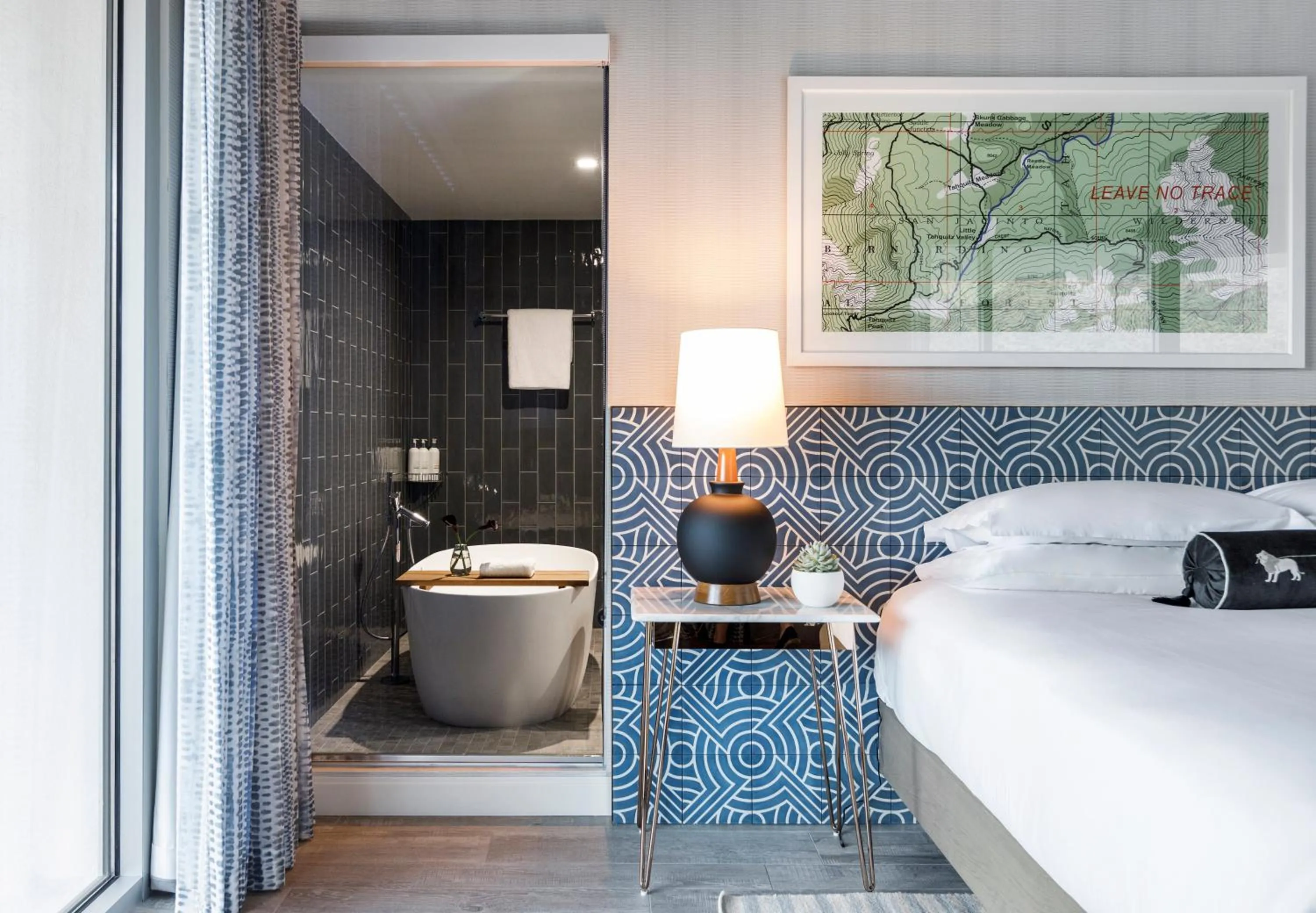 Photo of the whole room, Bed in Kimpton Rowan Palm Springs Hotel by IHG