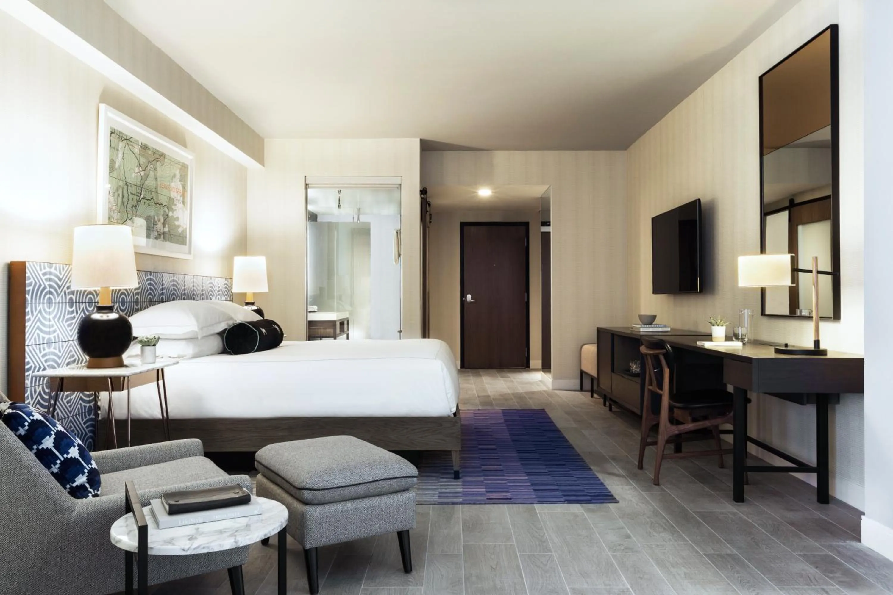 Photo of the whole room, Bed in Kimpton Rowan Palm Springs Hotel by IHG