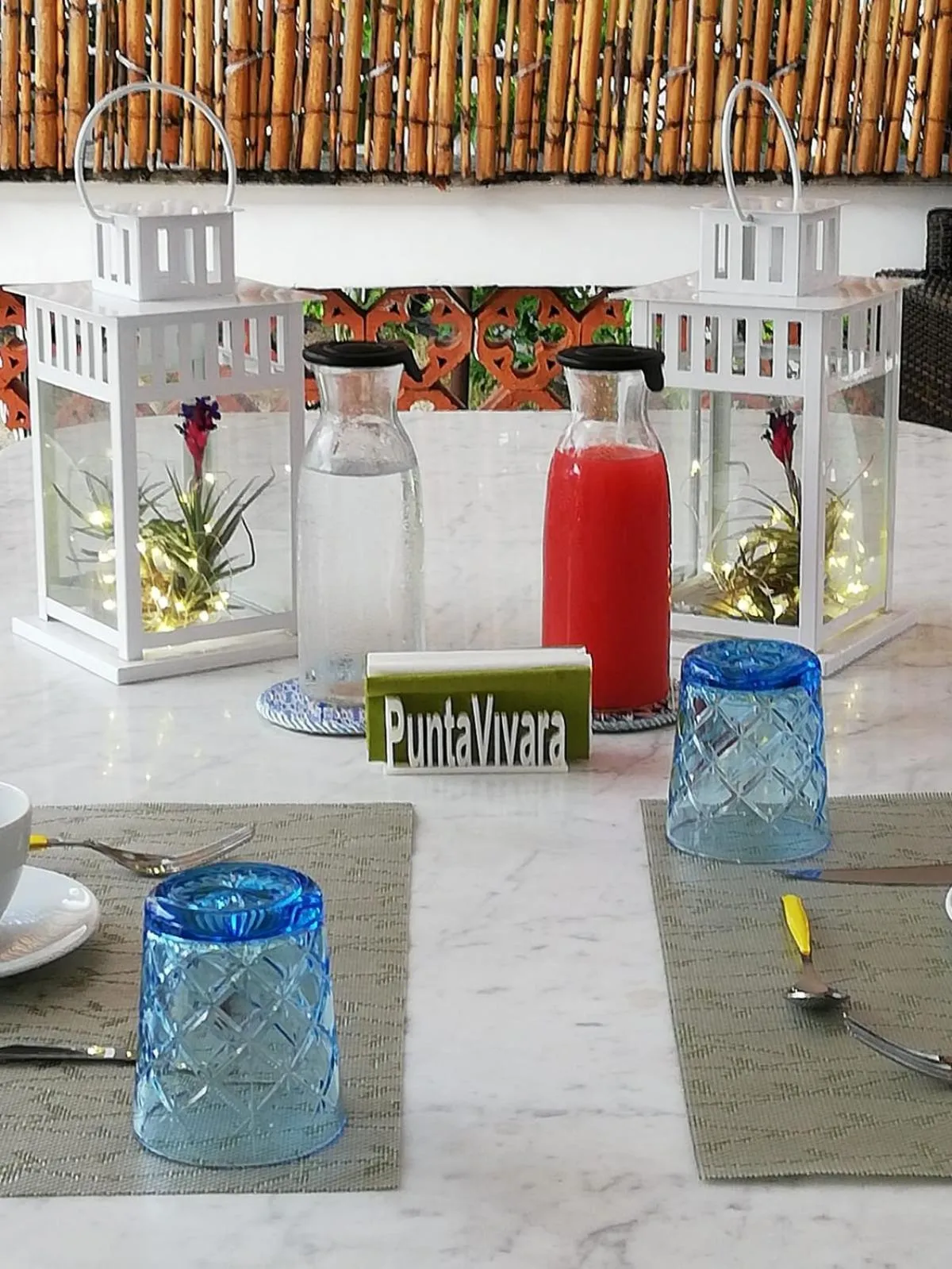 Living room in B&B Punta Vivara