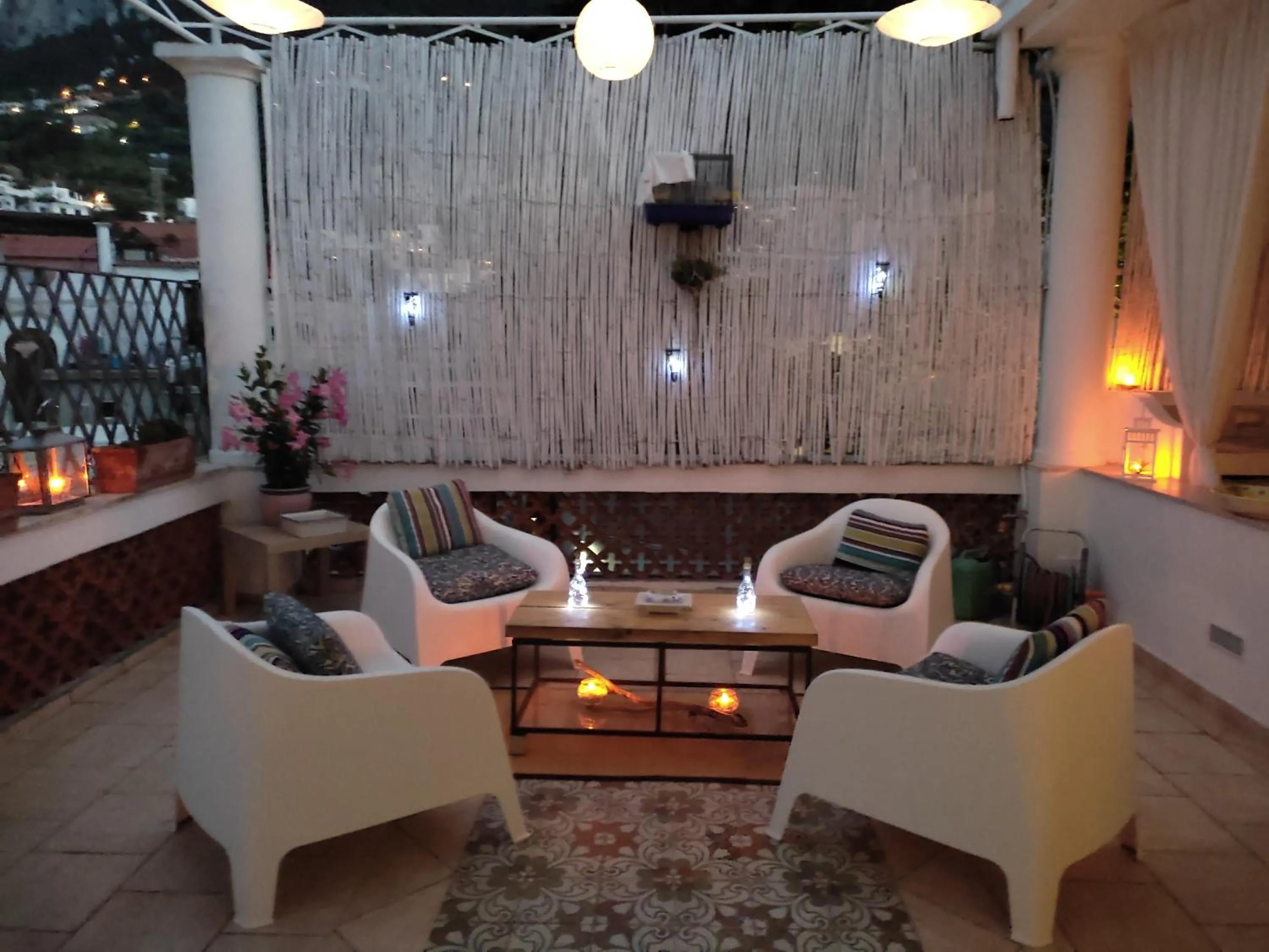 Living room in B&B Punta Vivara