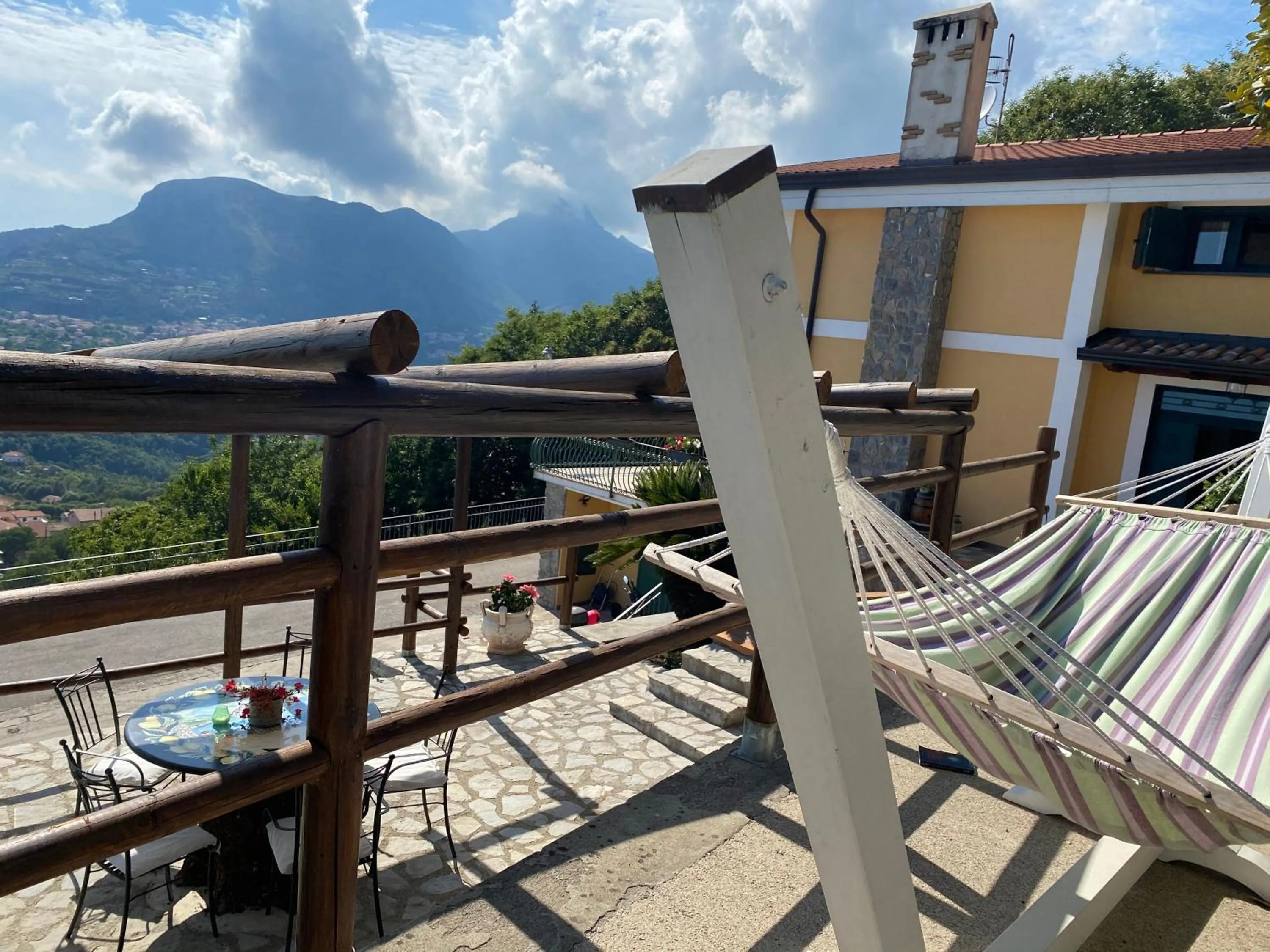 Balcony/Terrace in B&B Villa Reginella