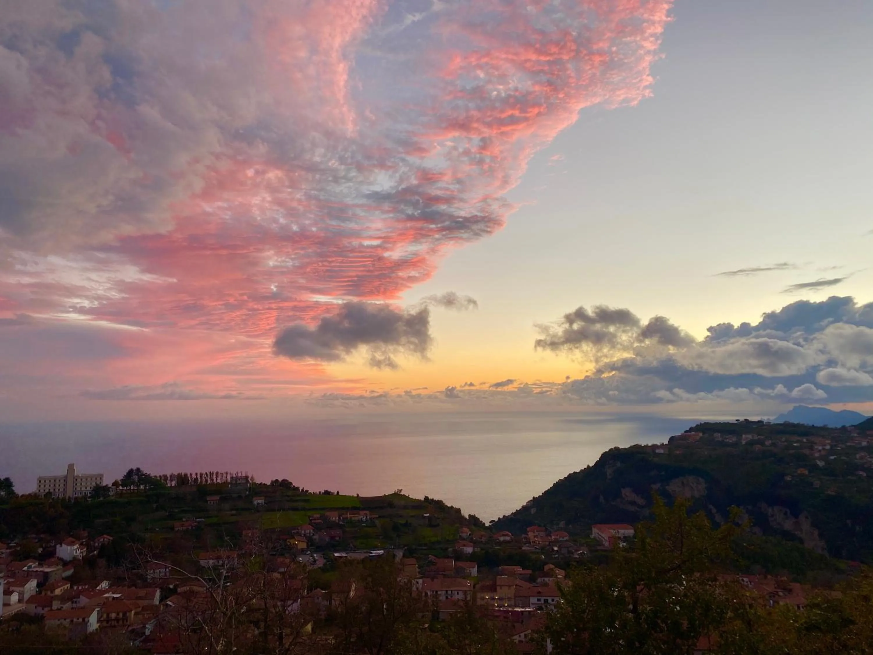 Sea view in B&B Villa Reginella