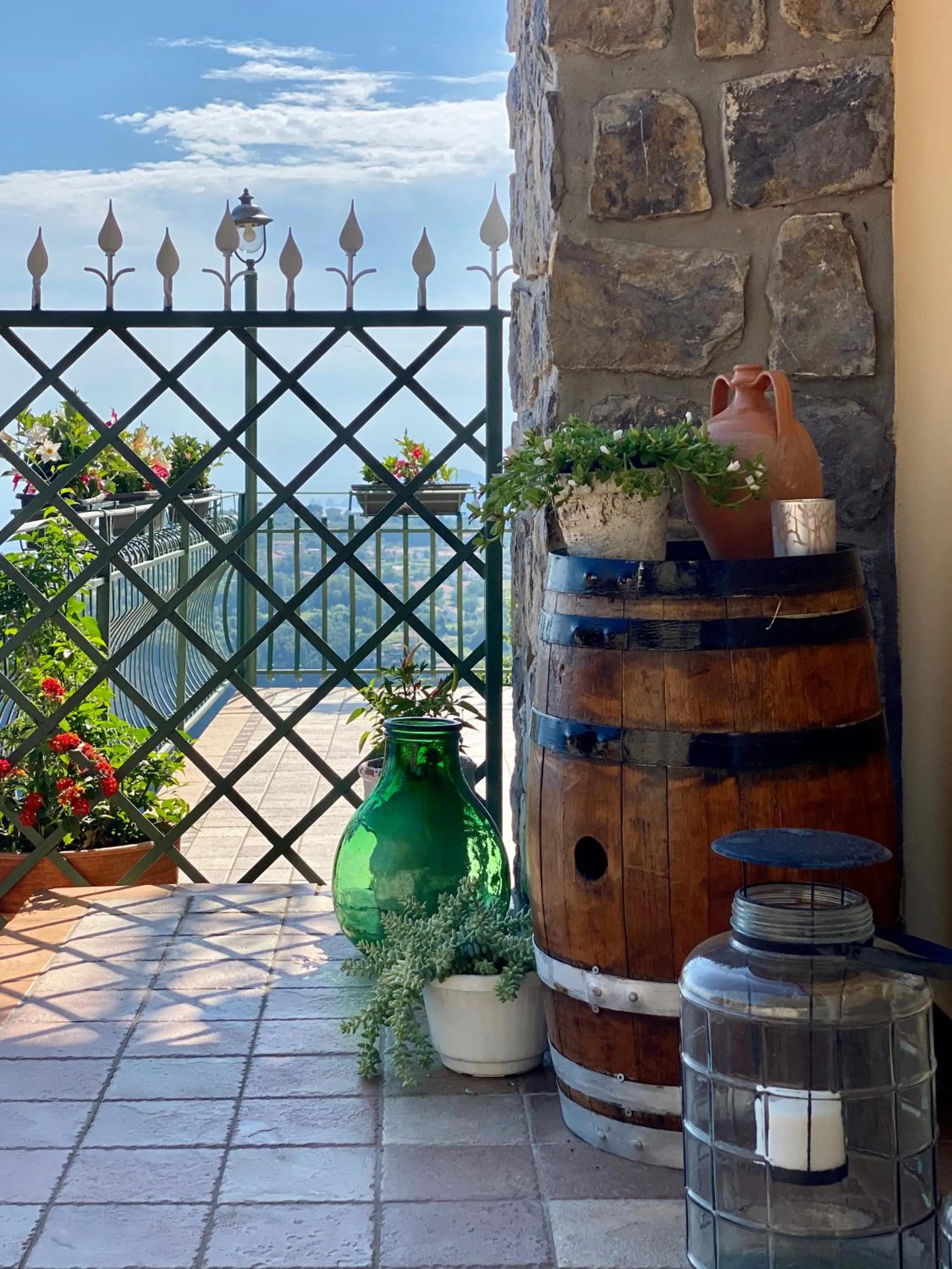 Balcony/Terrace in B&B Villa Reginella
