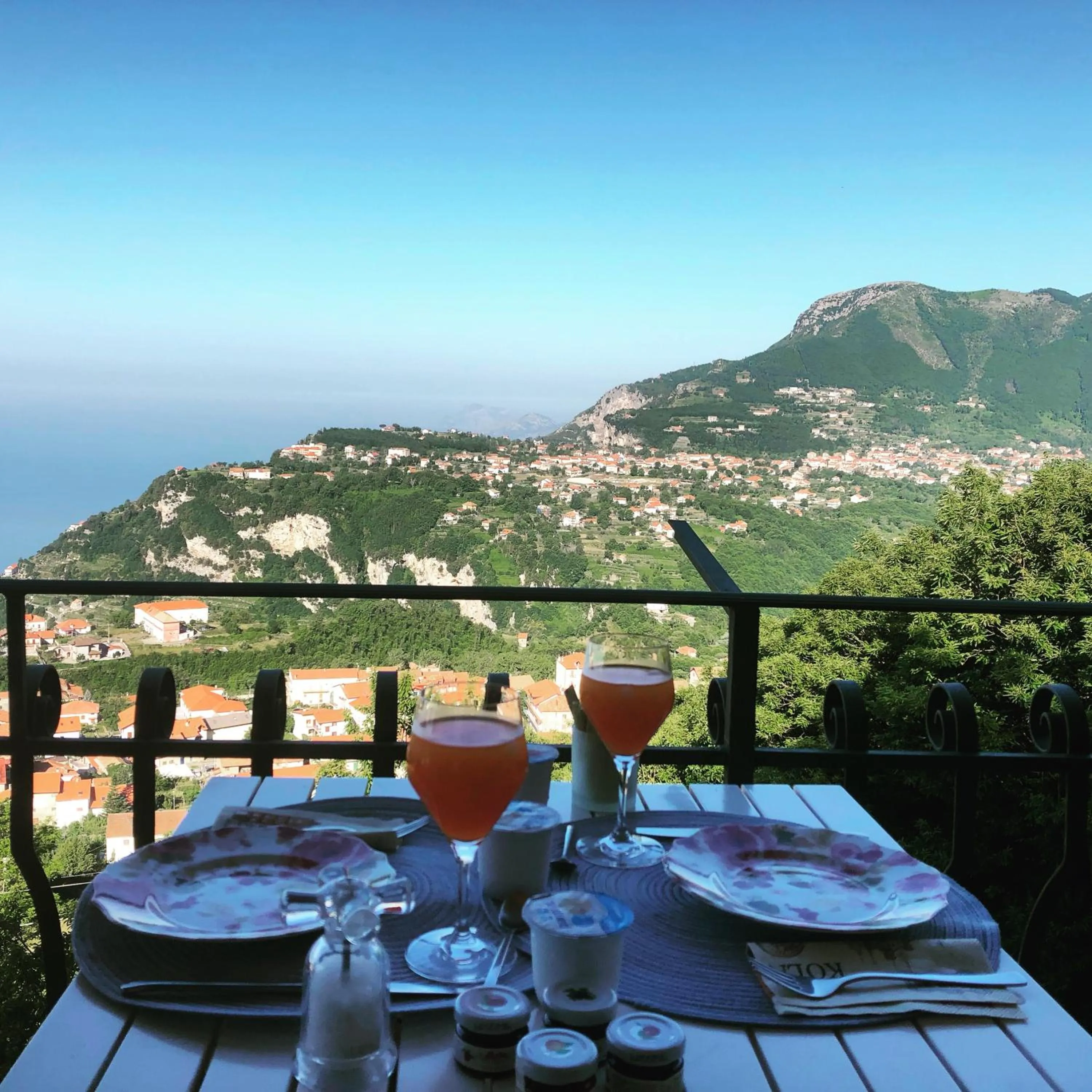 Balcony/Terrace in B&B Villa Reginella