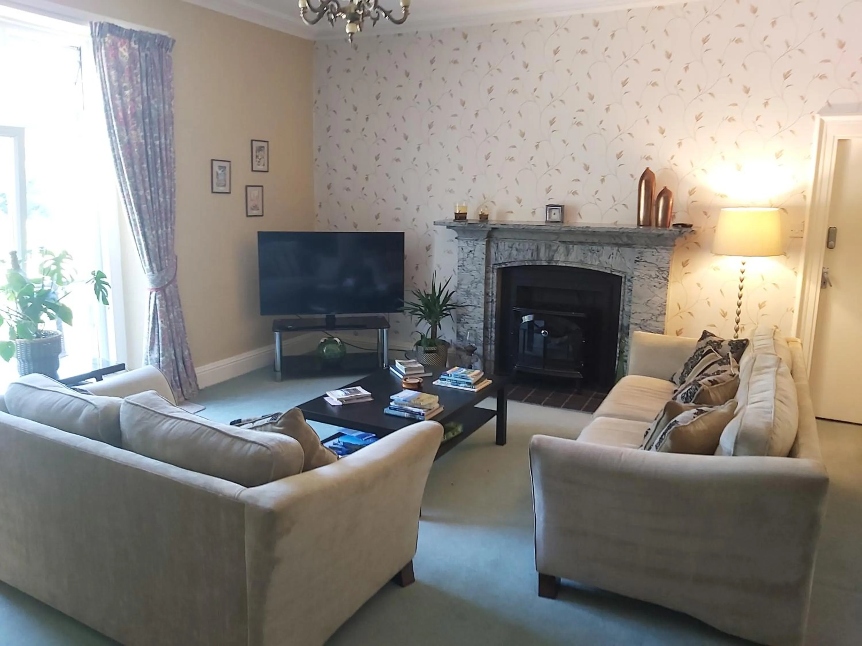 Communal lounge/ TV room in Elton Guest House