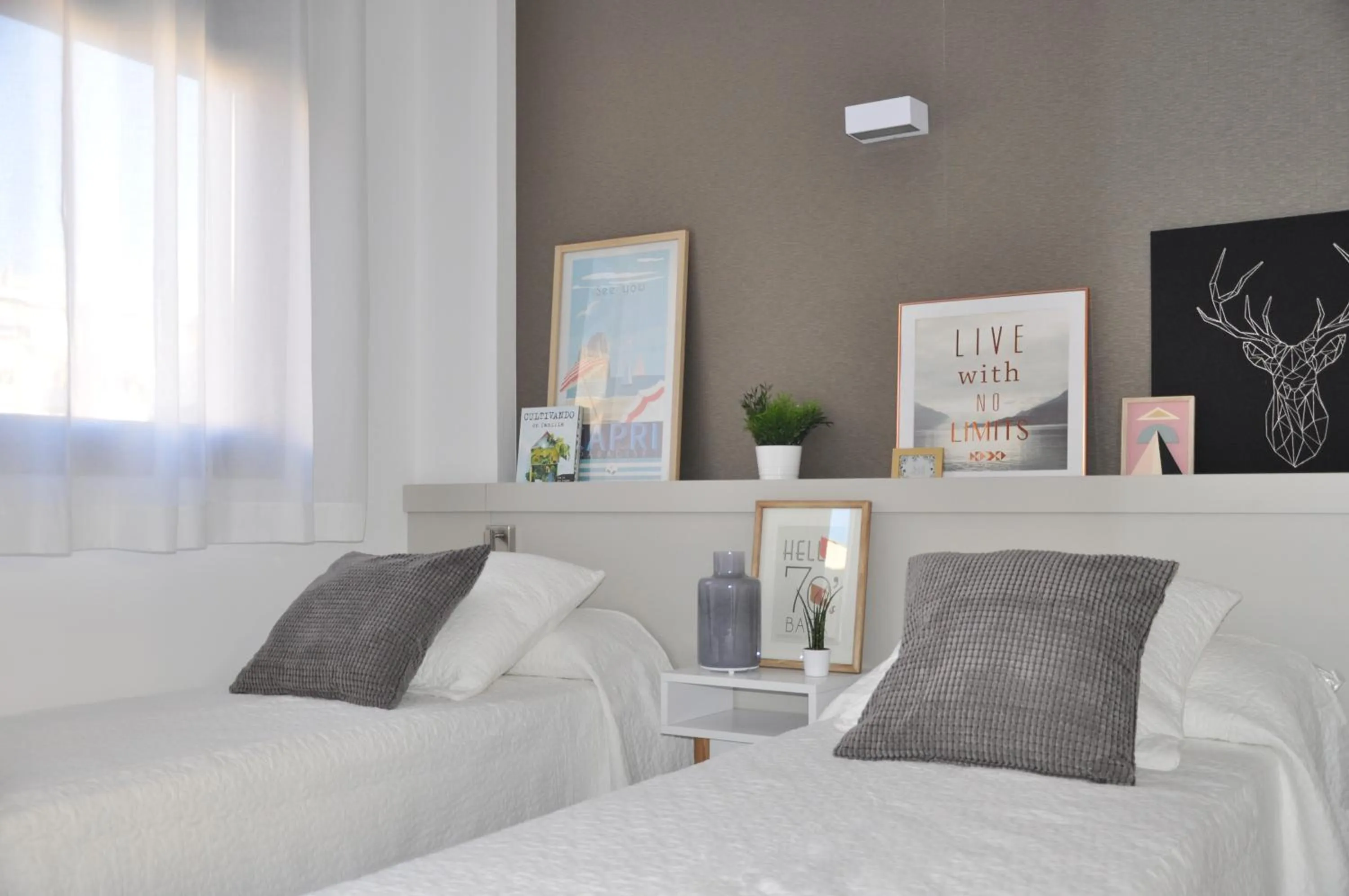 Bedroom, Bed in Residencia Universitaria Resa Tarragona Mediterrani