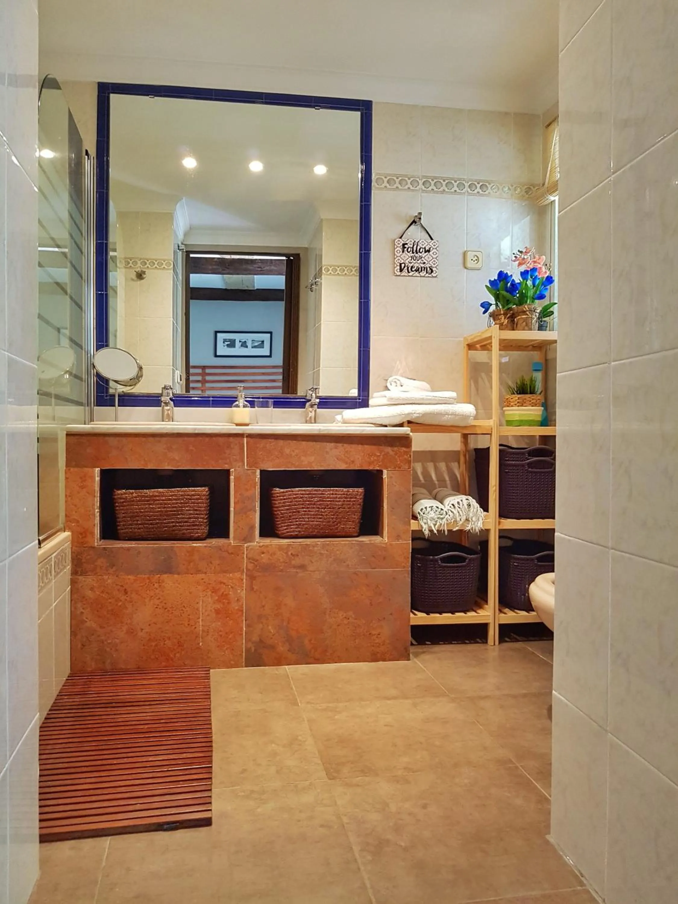 Bathroom in El Nácar Bed & Breakfast