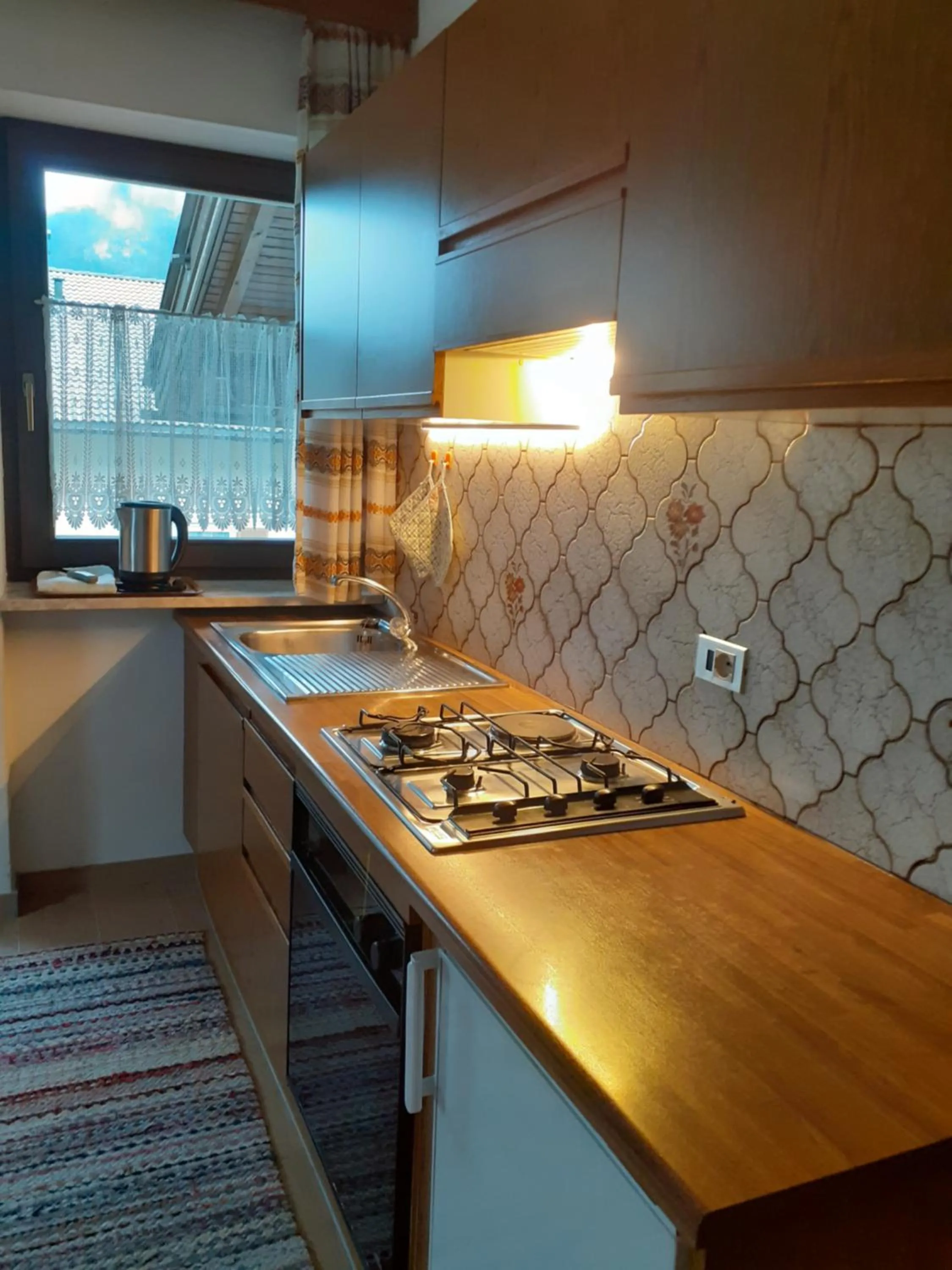 Kitchen or kitchenette in Residence Rienz