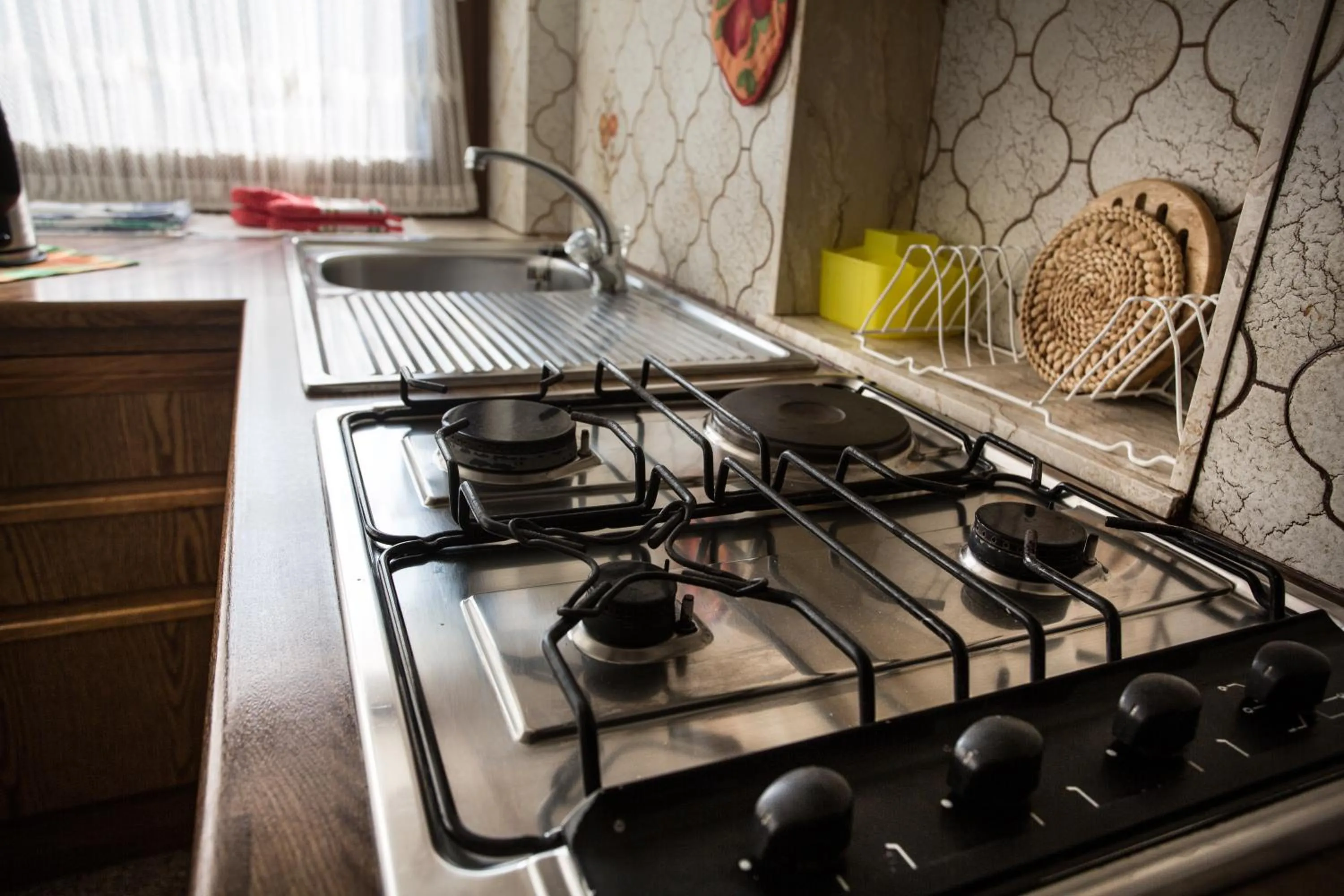 Kitchen or kitchenette in Residence Rienz